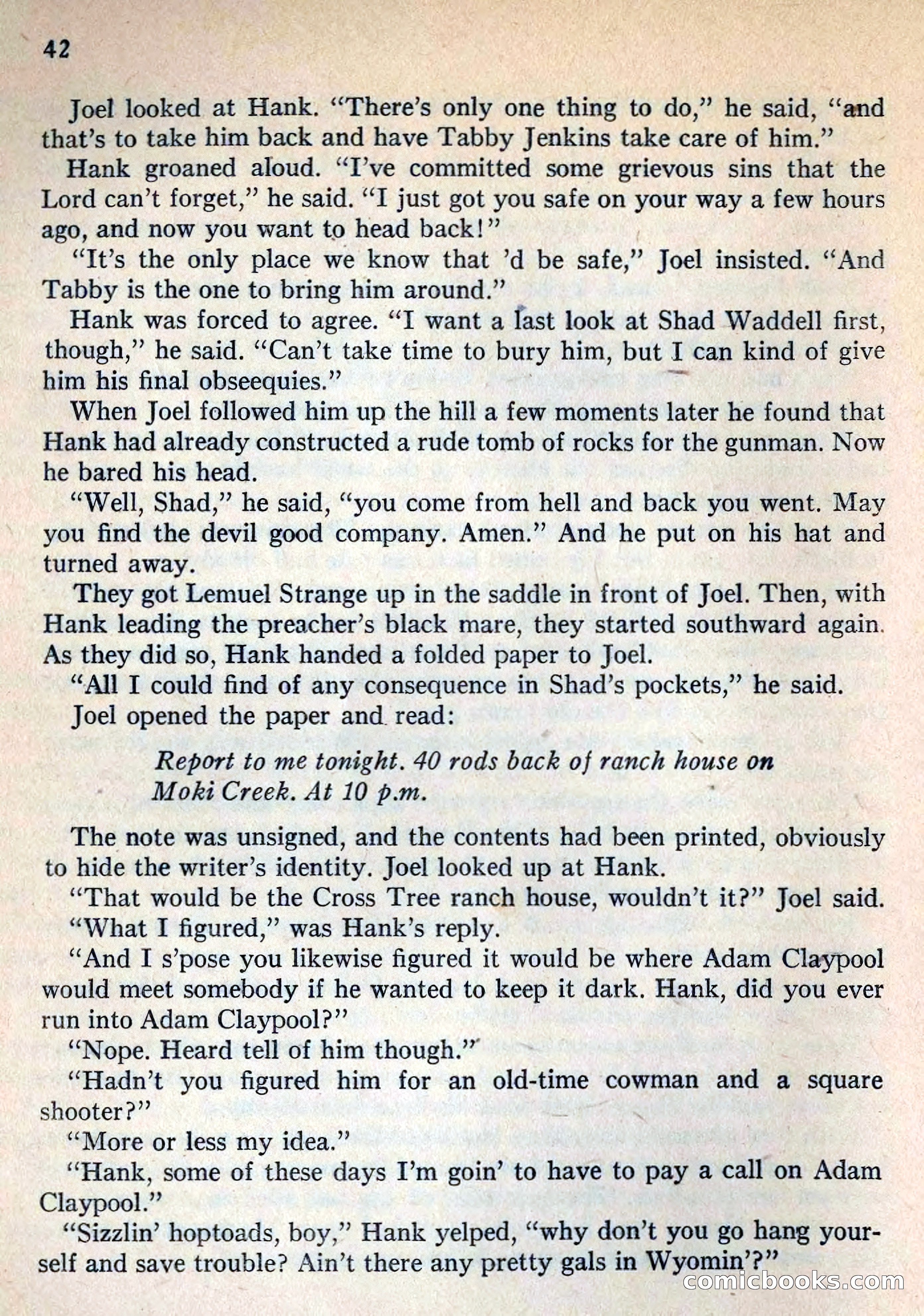 Fighting Western Novel No. 2: Under The Mesa Rim — page 44 of 133