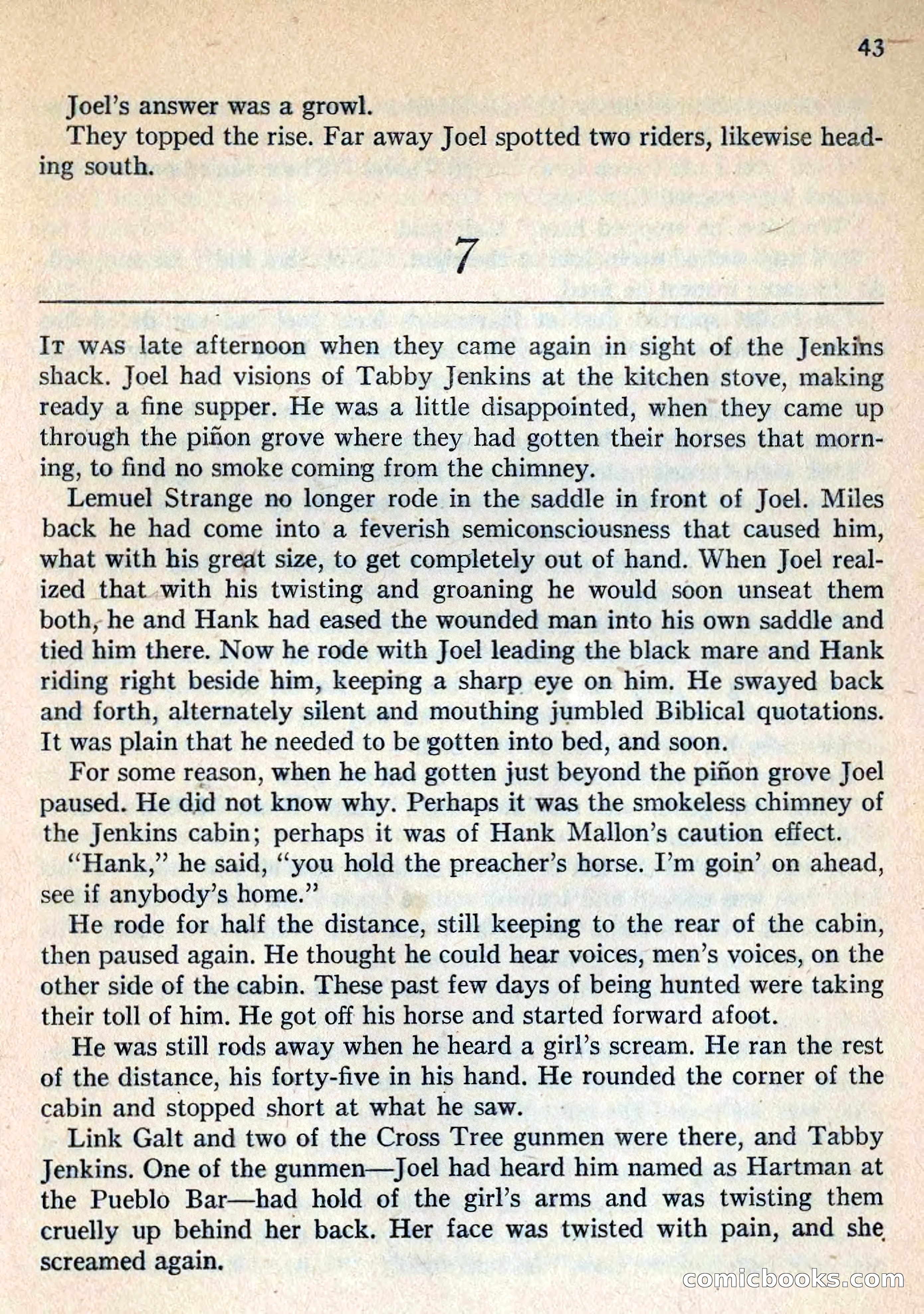 Fighting Western Novel No. 2: Under The Mesa Rim — page 45 of 133