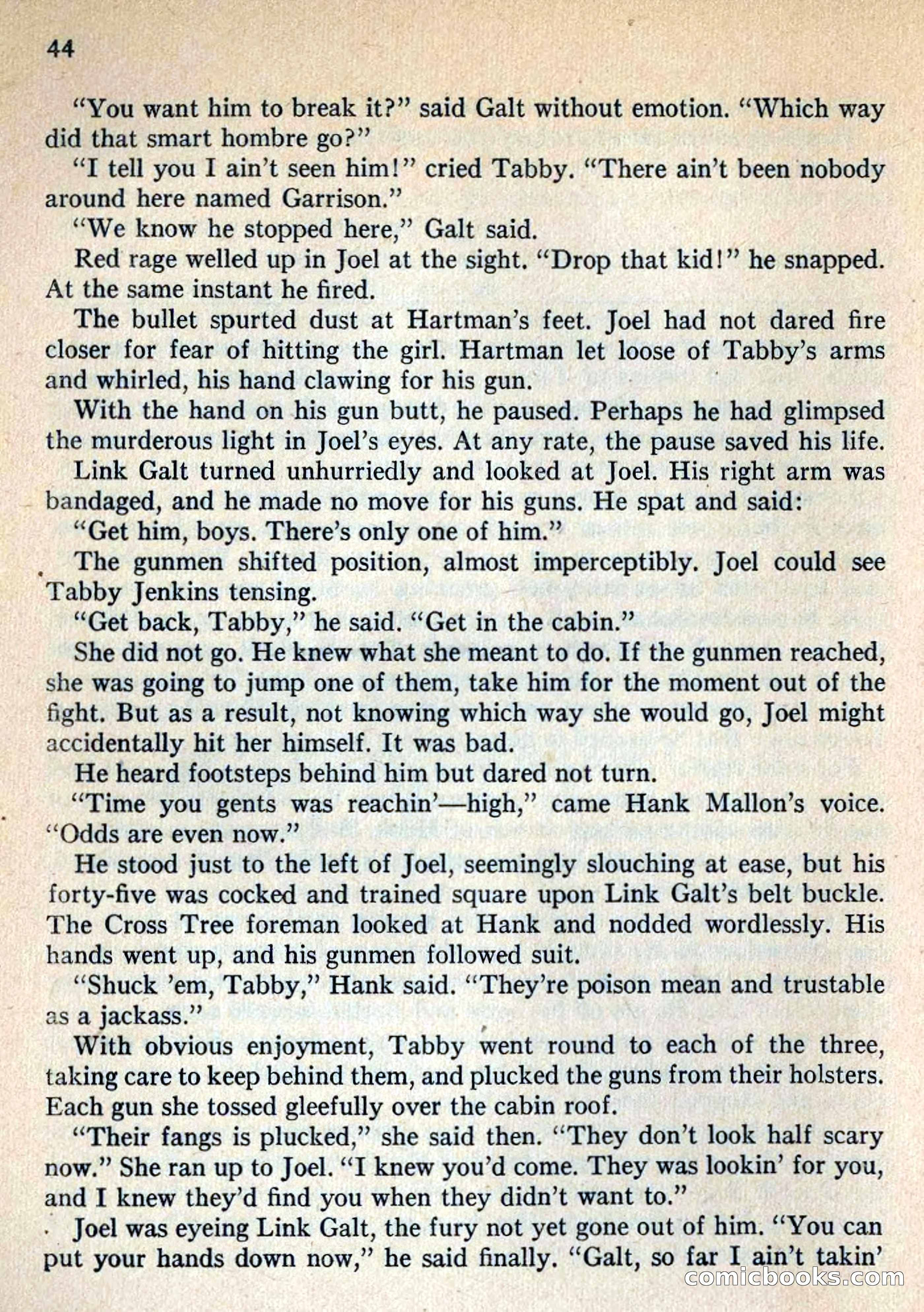 Fighting Western Novel No. 2: Under The Mesa Rim — page 46 of 133