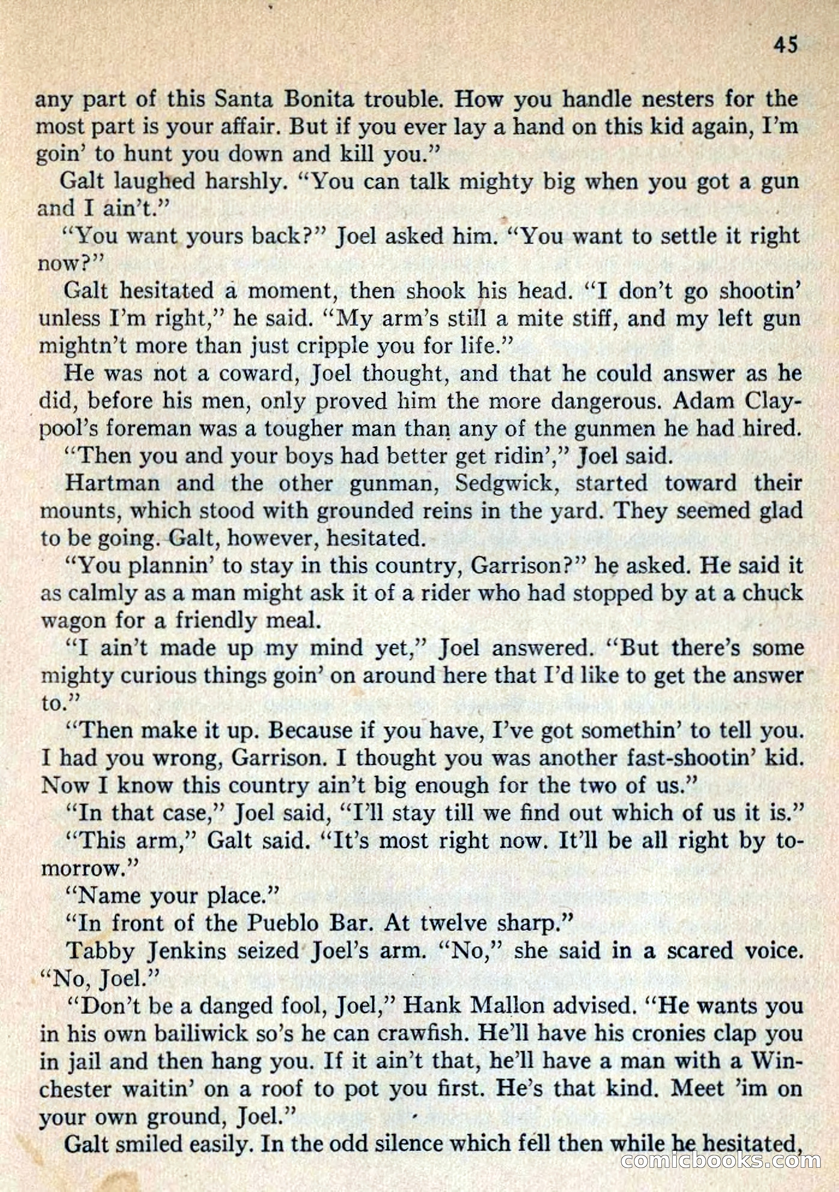 Fighting Western Novel No. 2: Under The Mesa Rim — page 47 of 133