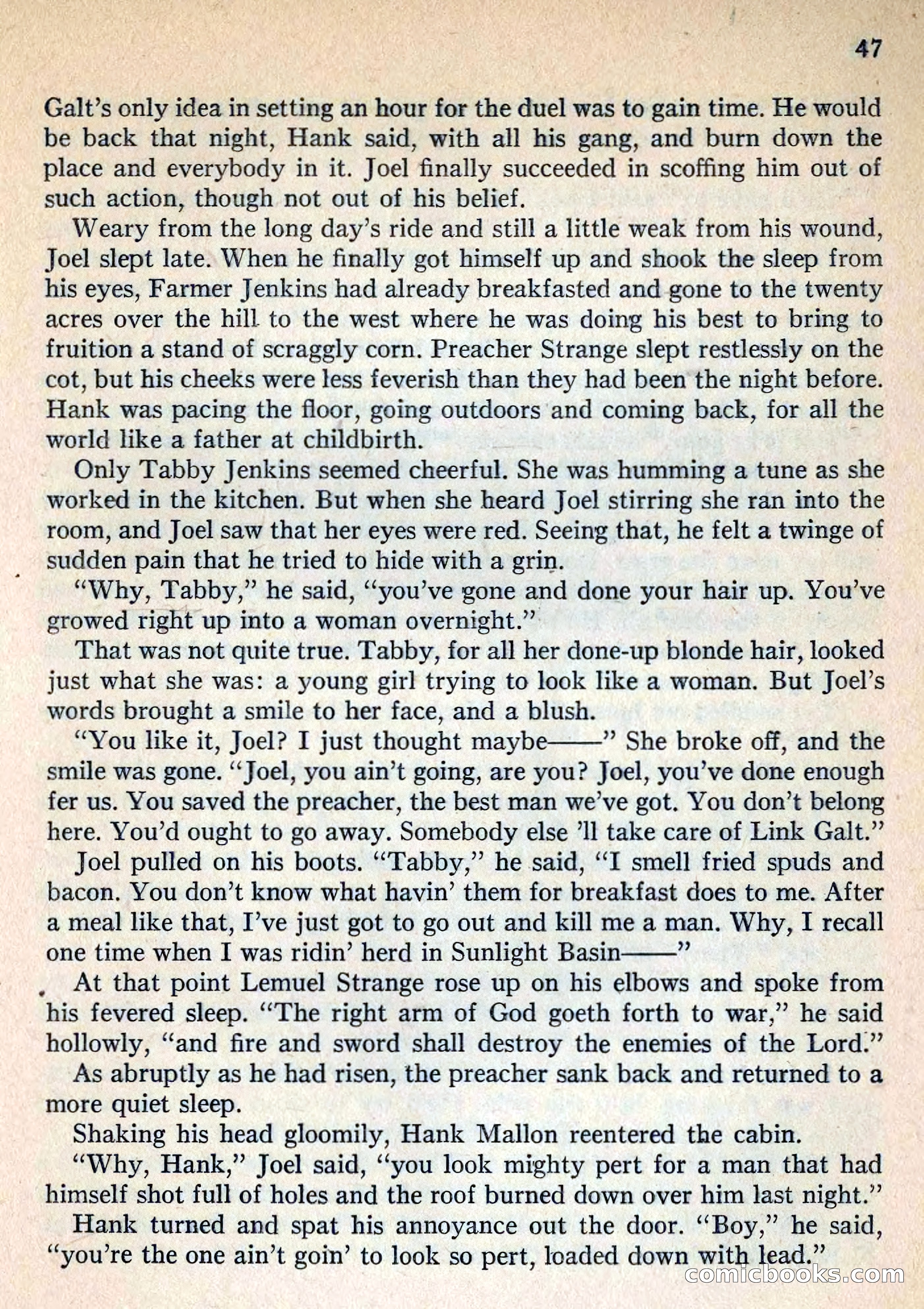 Fighting Western Novel No. 2: Under The Mesa Rim — page 49 of 133