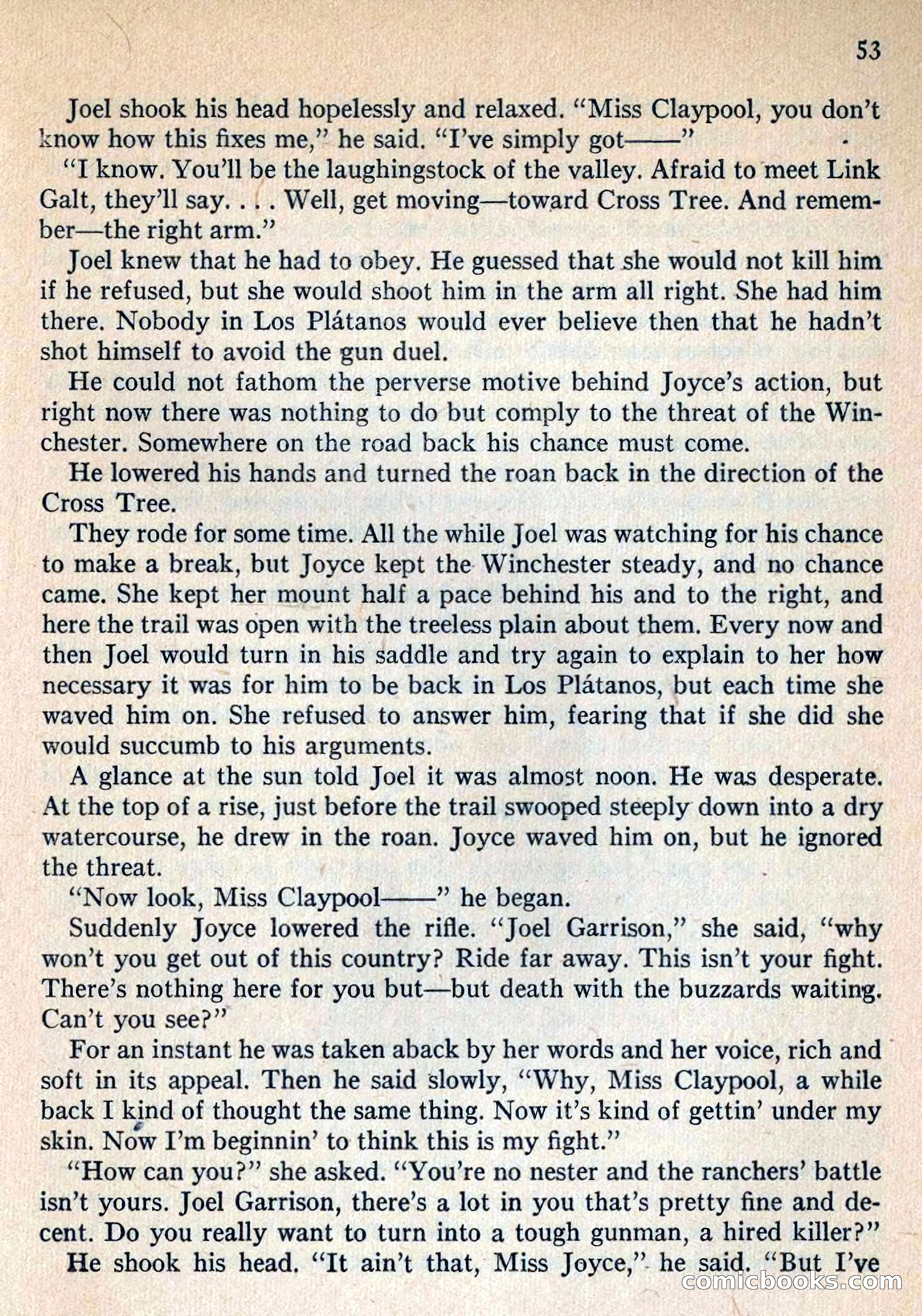 Fighting Western Novel No. 2: Under The Mesa Rim — page 55 of 133