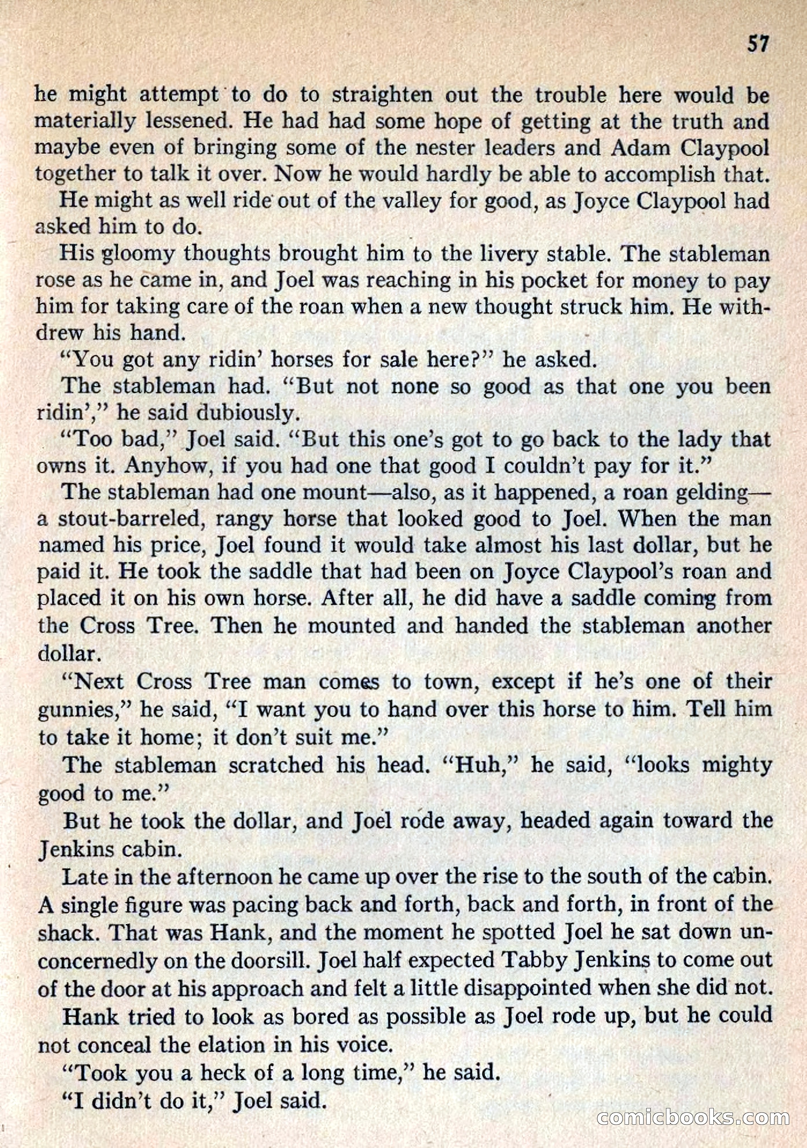 Fighting Western Novel No. 2: Under The Mesa Rim — page 59 of 133