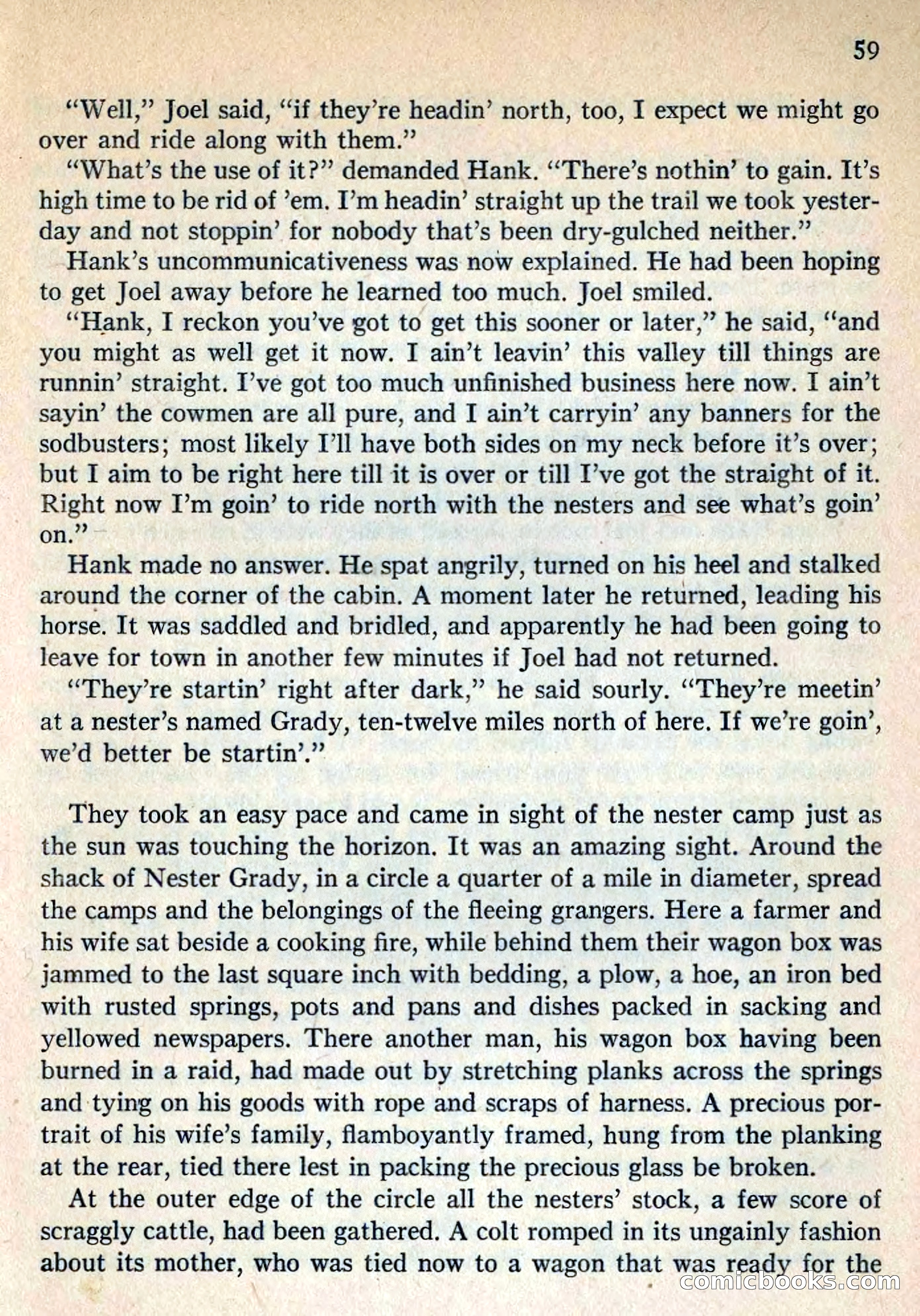 Fighting Western Novel No. 2: Under The Mesa Rim — page 61 of 133