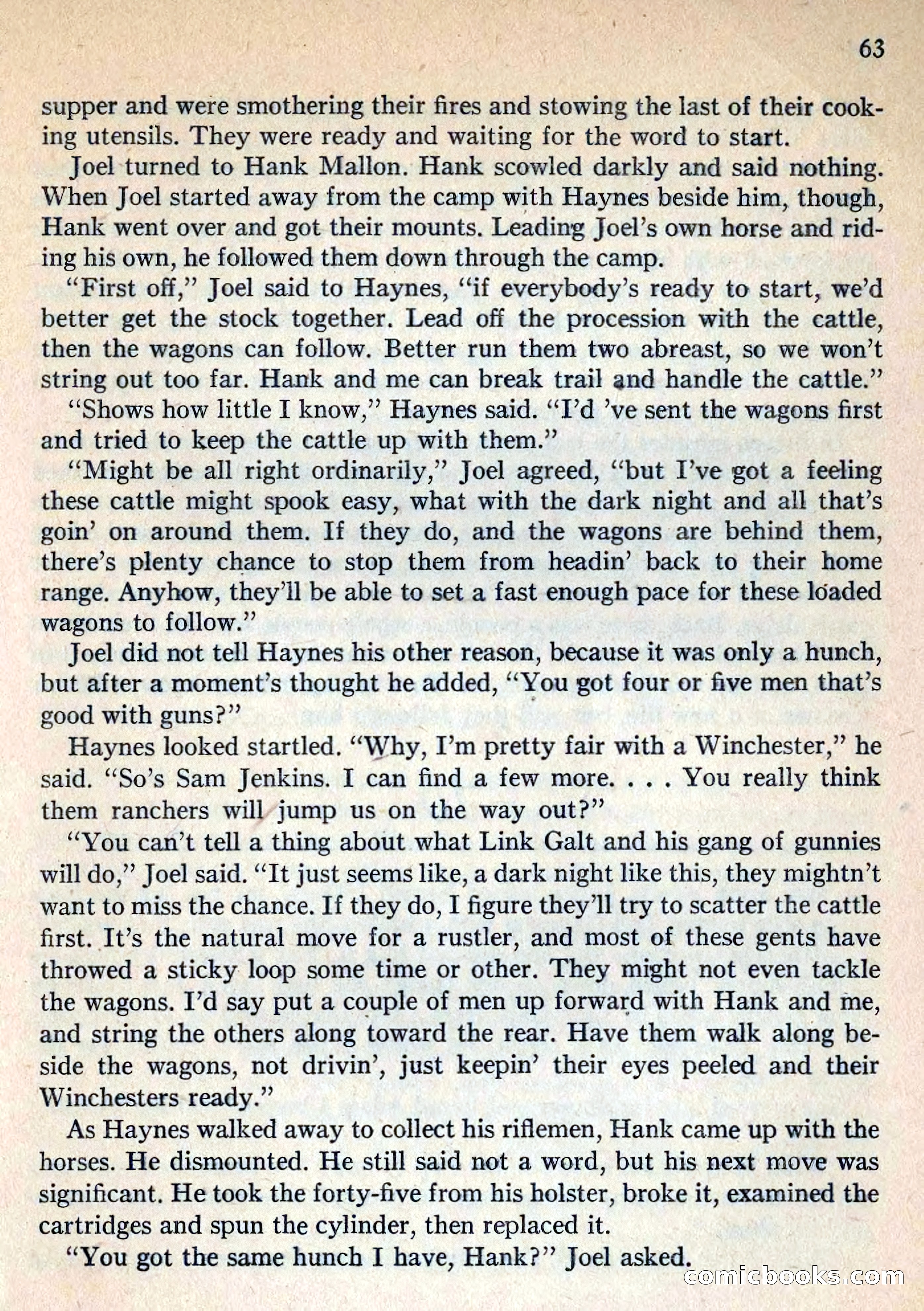 Fighting Western Novel No. 2: Under The Mesa Rim — page 65 of 133