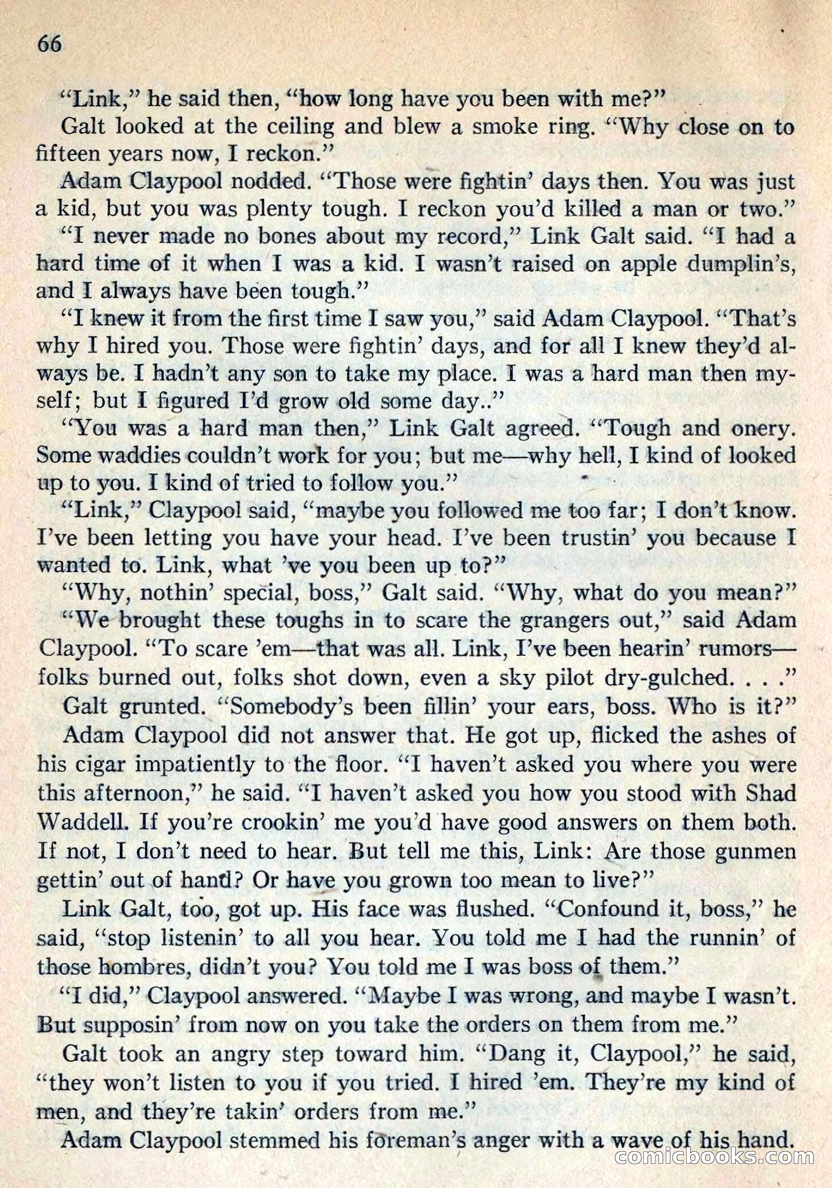 Fighting Western Novel No. 2: Under The Mesa Rim — page 68 of 133