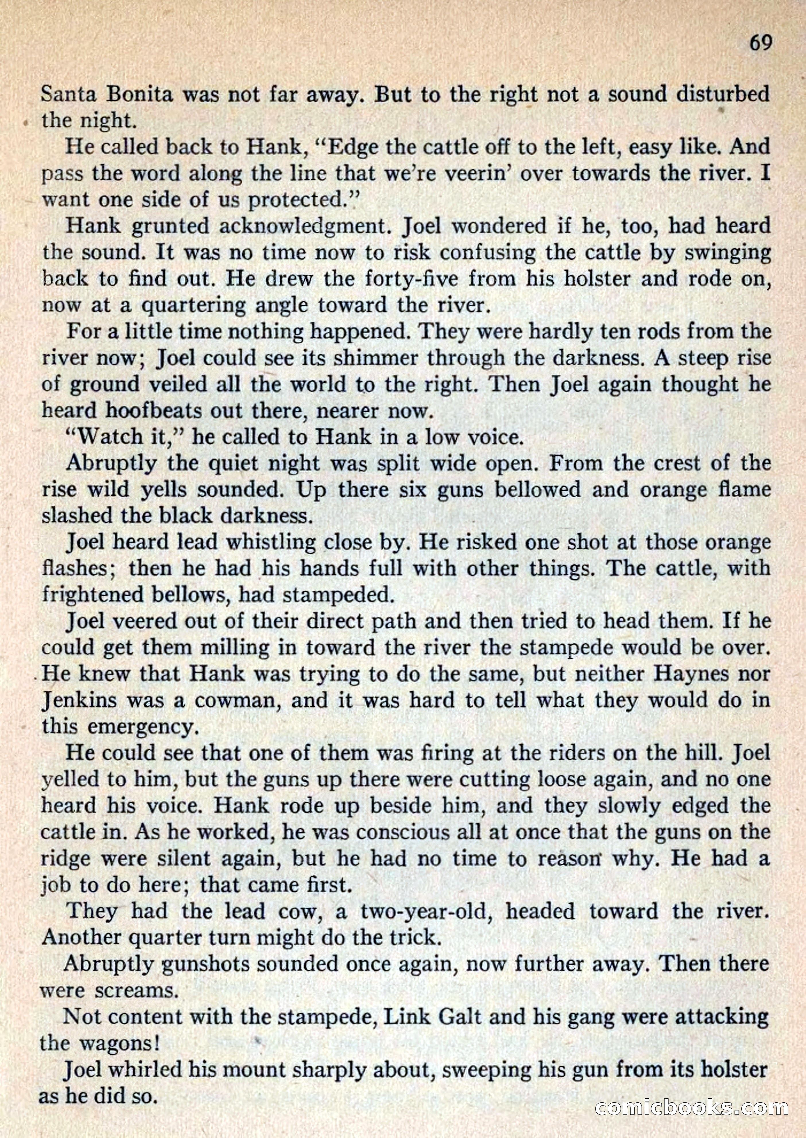 Fighting Western Novel No. 2: Under The Mesa Rim — page 71 of 133