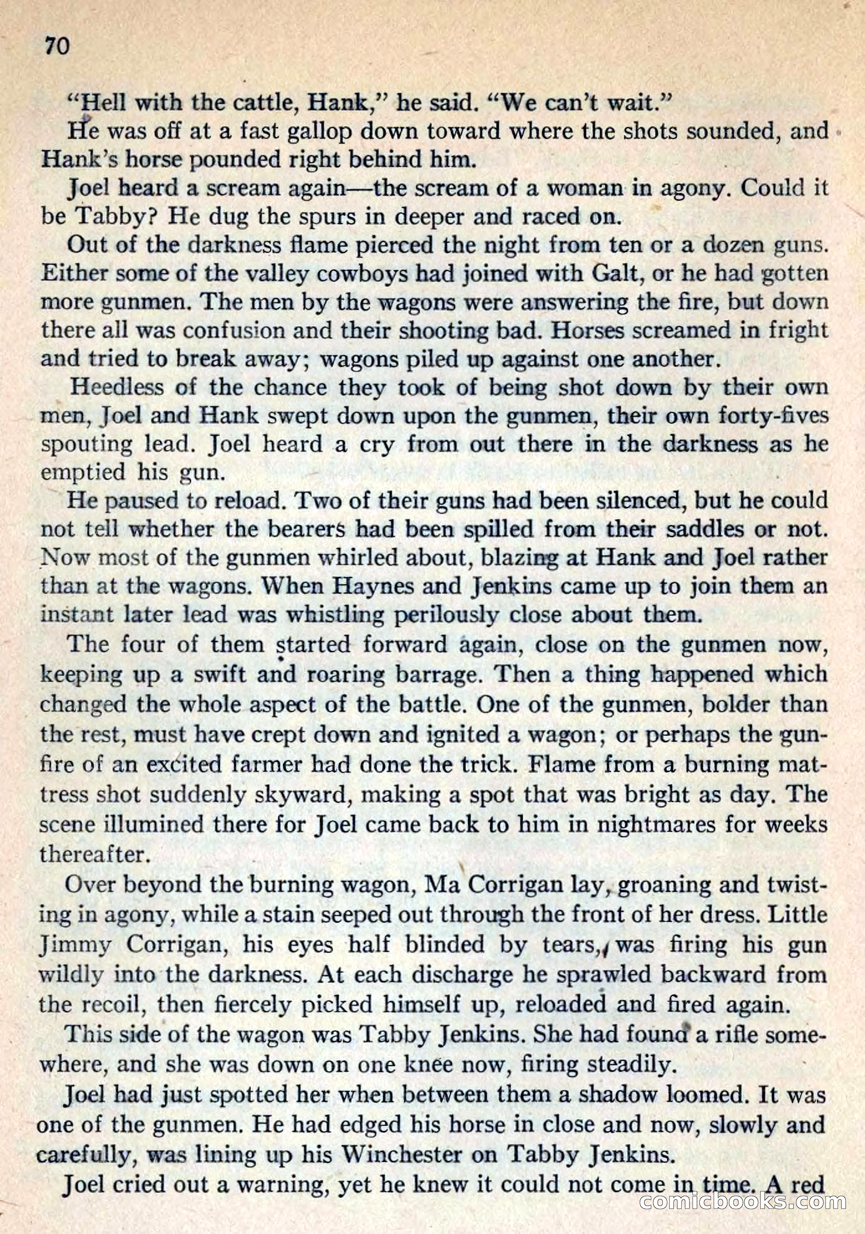 Fighting Western Novel No. 2: Under The Mesa Rim — page 72 of 133
