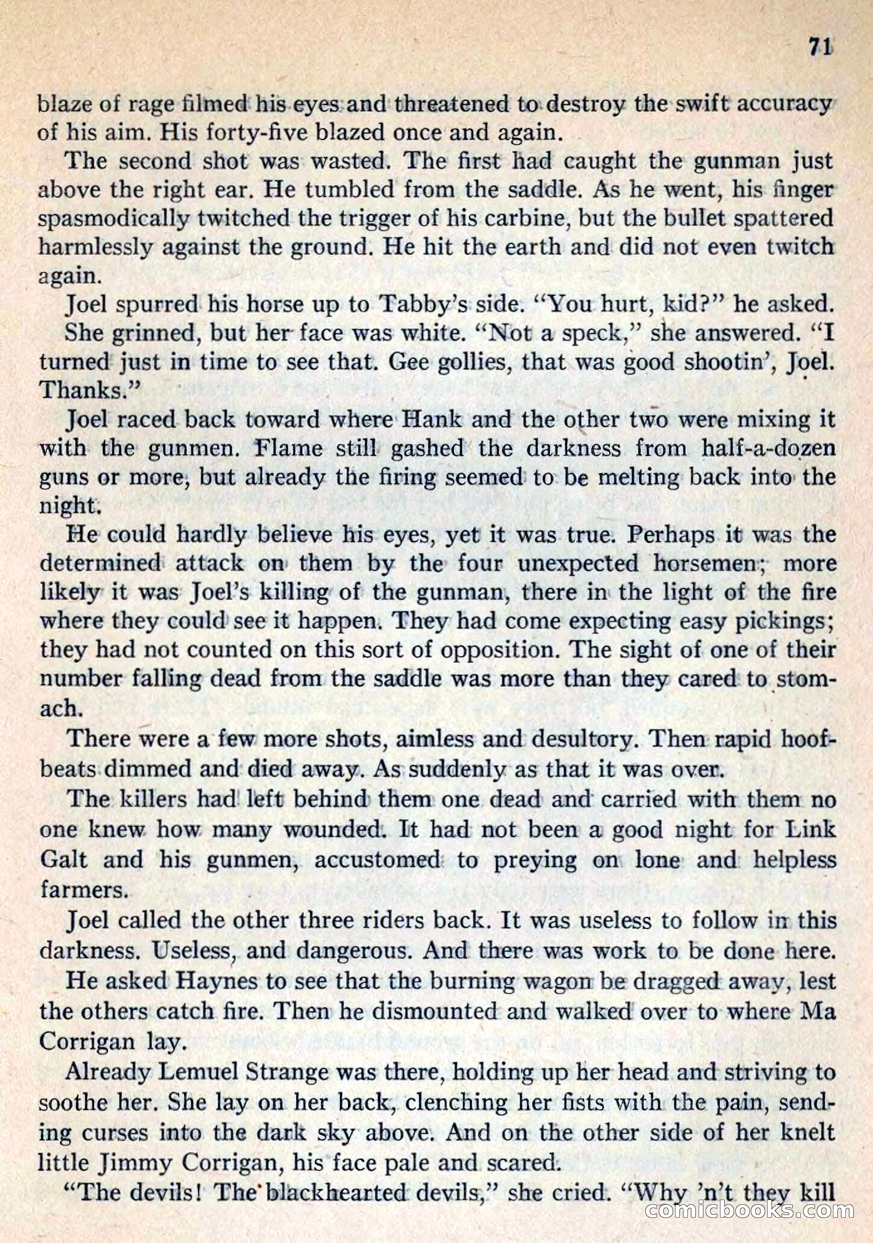 Fighting Western Novel No. 2: Under The Mesa Rim — page 73 of 133
