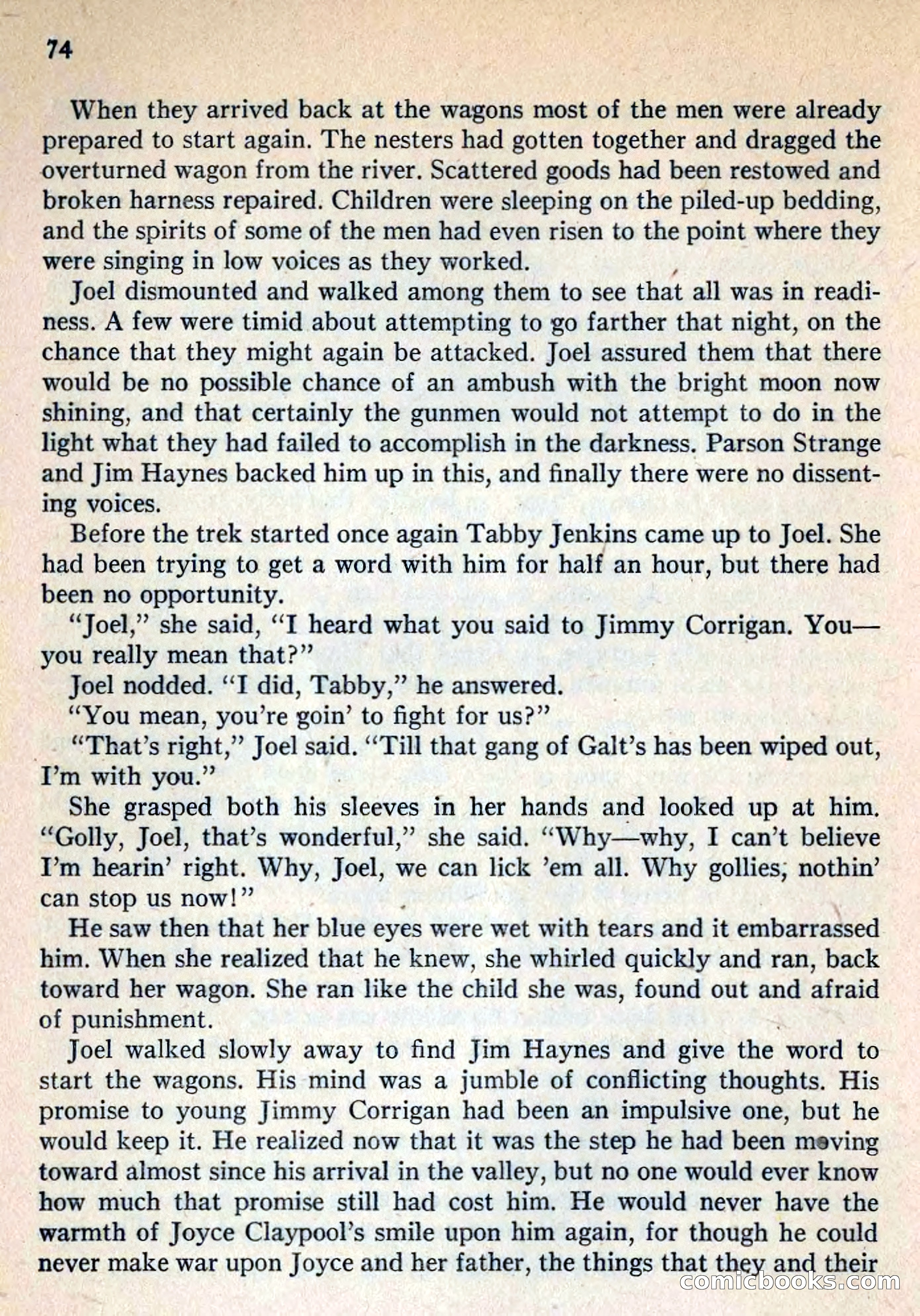 Fighting Western Novel No. 2: Under The Mesa Rim — page 76 of 133