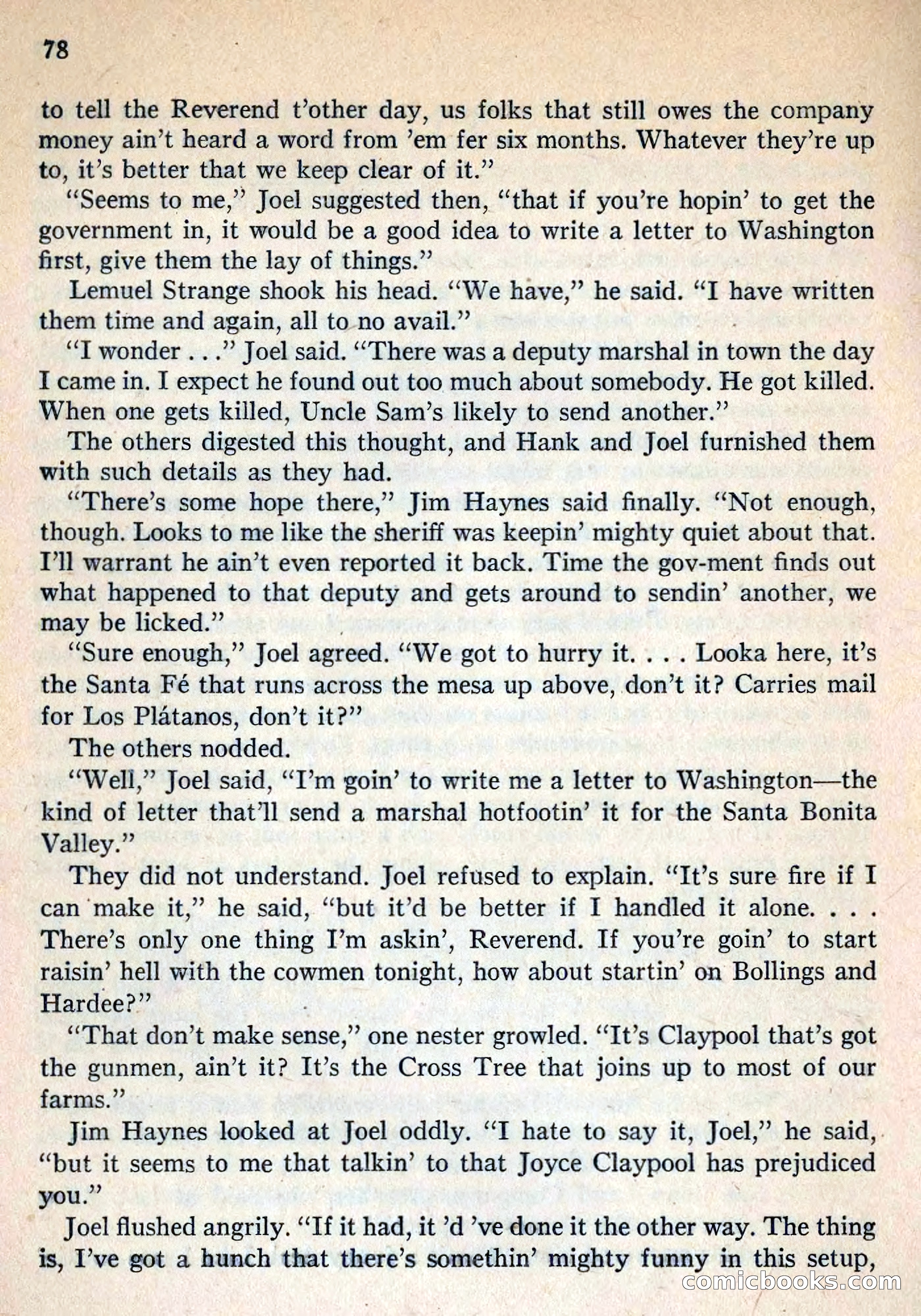 Fighting Western Novel No. 2: Under The Mesa Rim — page 80 of 133