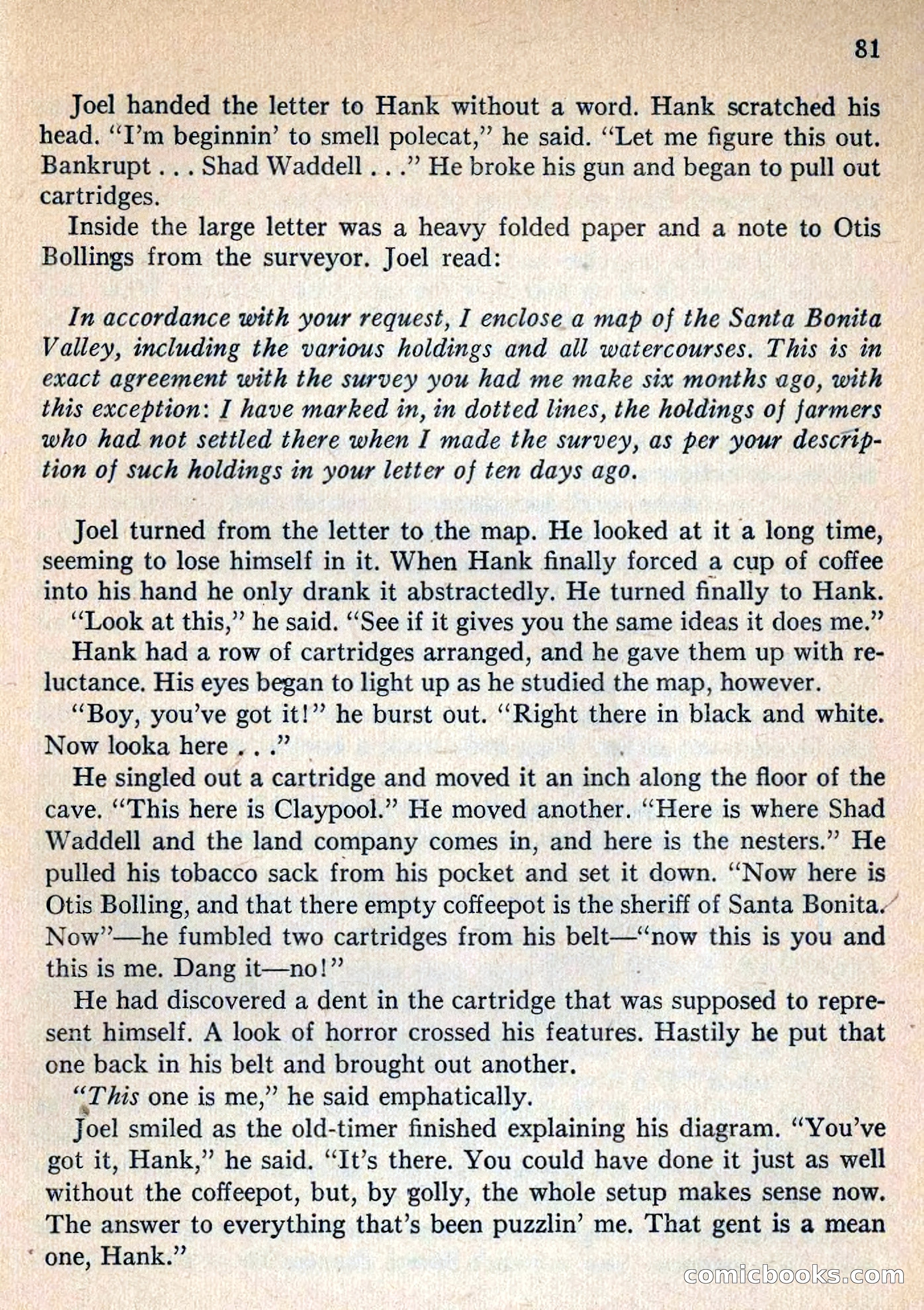 Fighting Western Novel No. 2: Under The Mesa Rim — page 83 of 133
