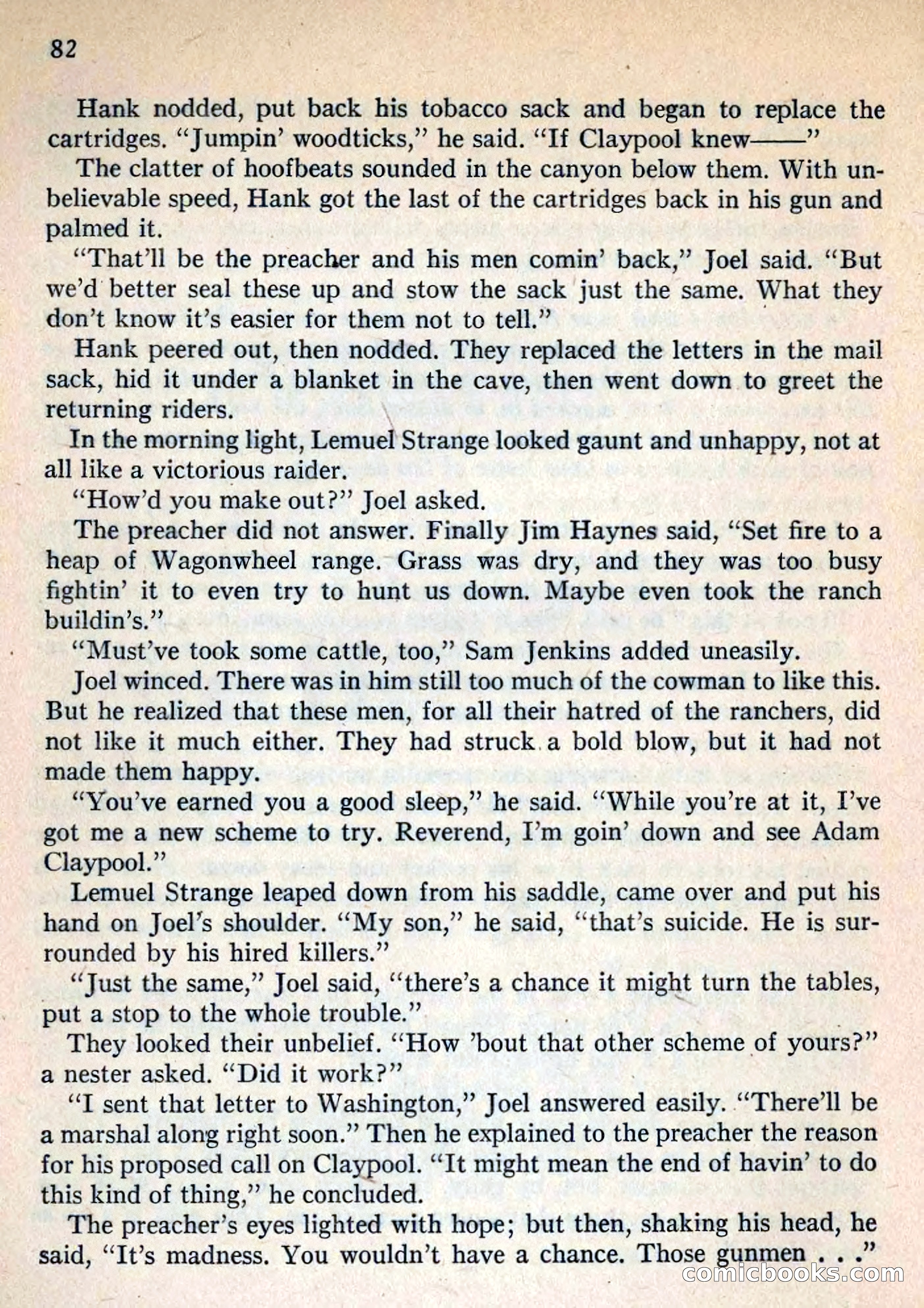 Fighting Western Novel No. 2: Under The Mesa Rim — page 84 of 133
