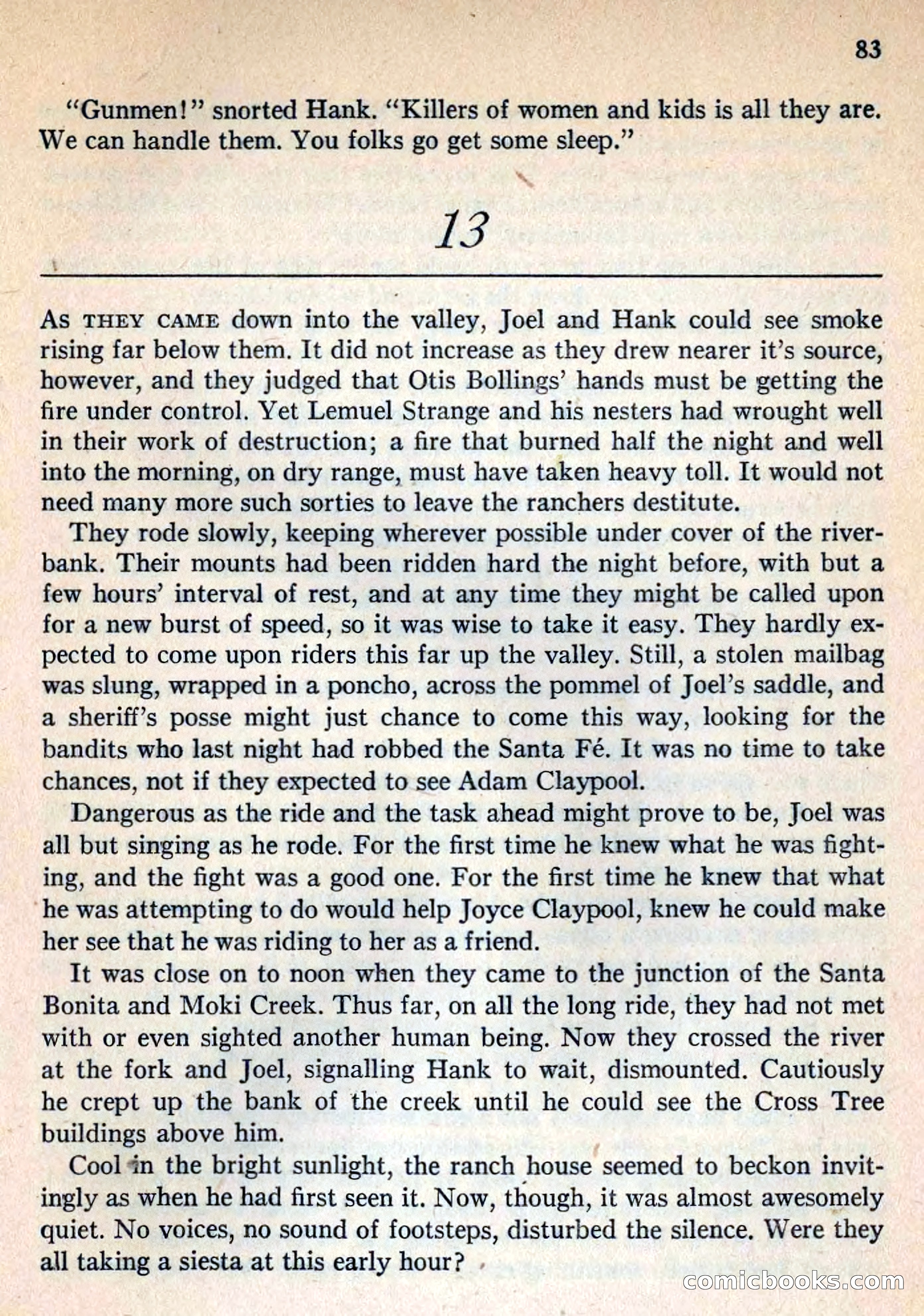 Fighting Western Novel No. 2: Under The Mesa Rim — page 85 of 133