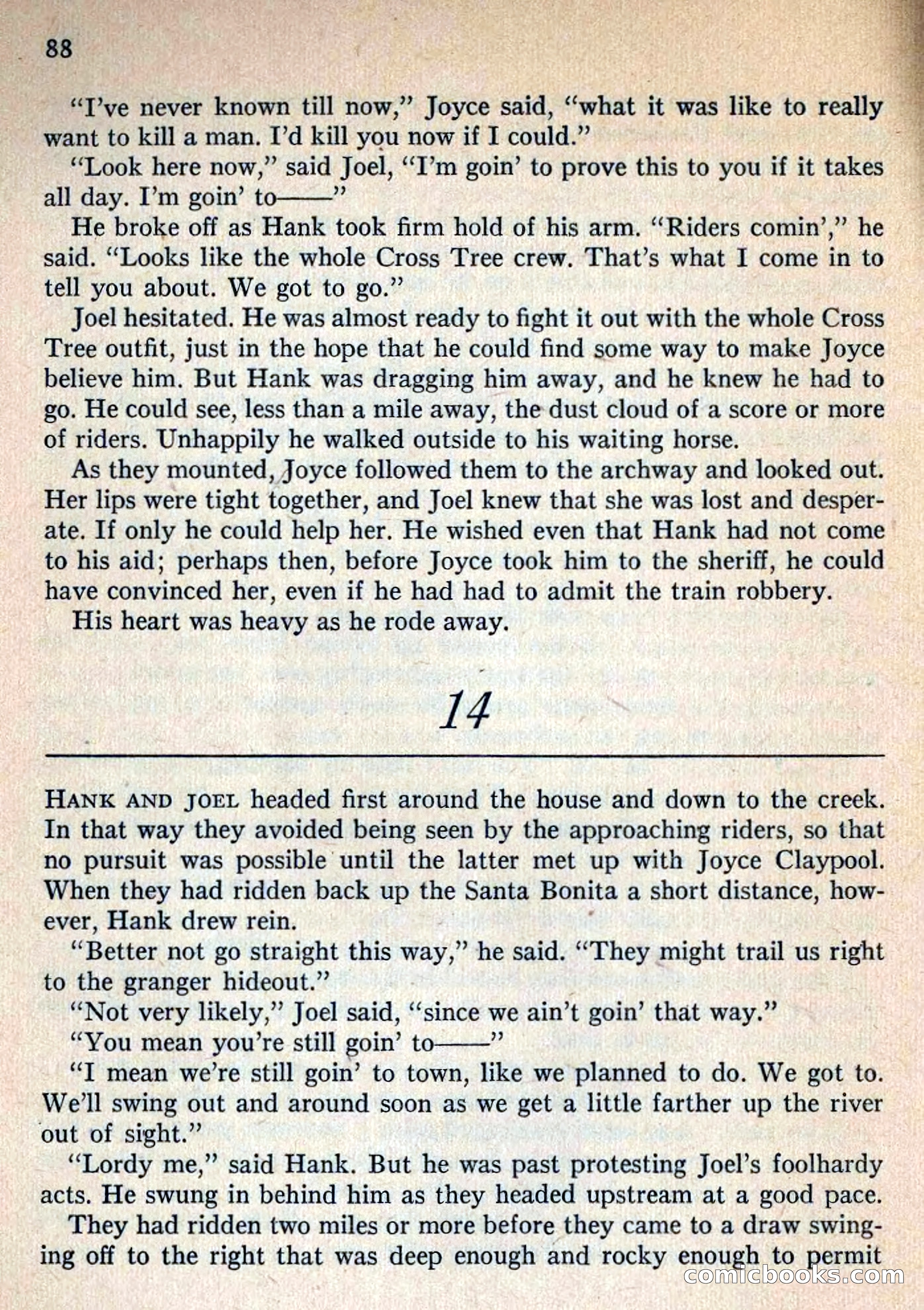 Fighting Western Novel No. 2: Under The Mesa Rim — page 90 of 133