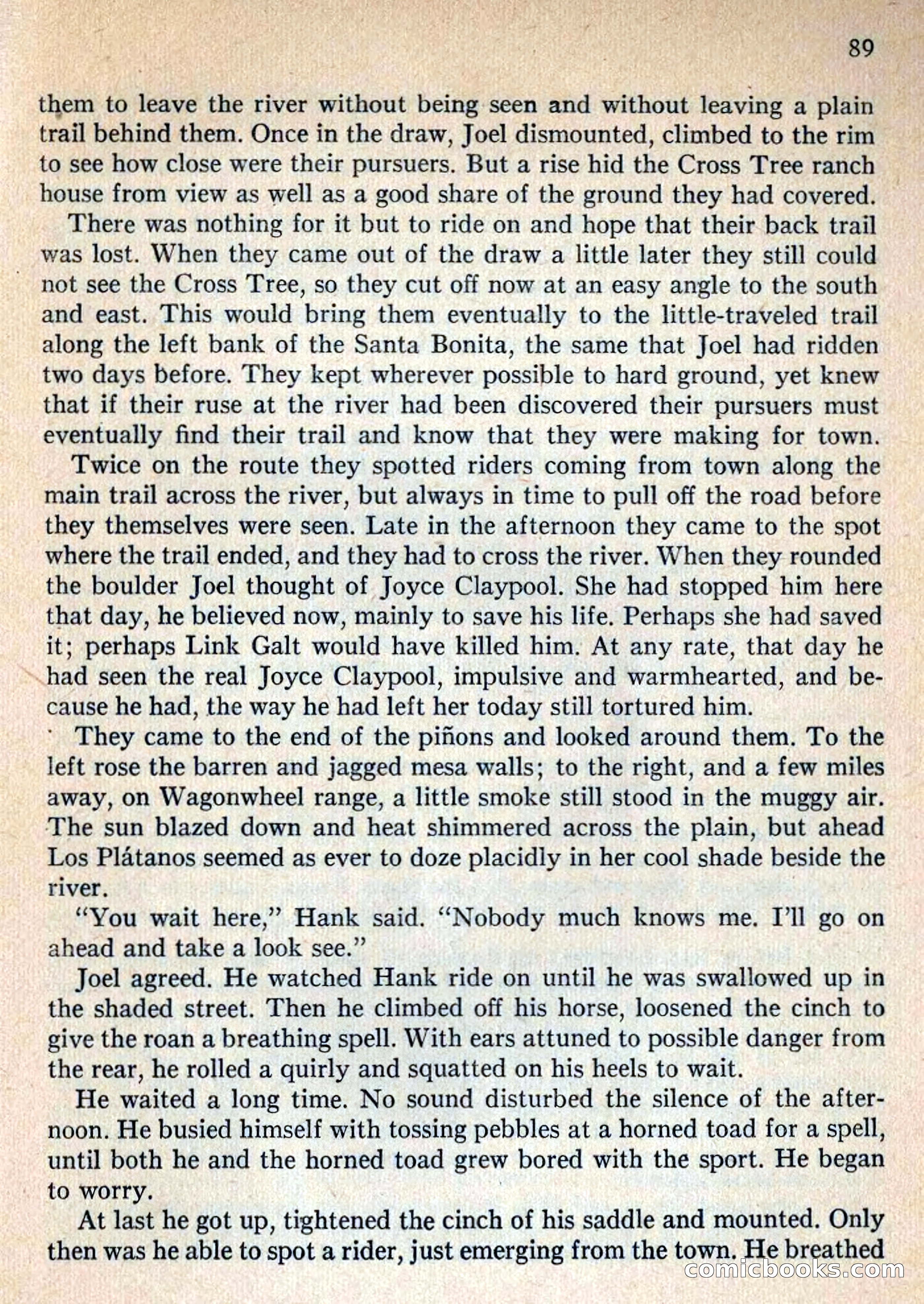 Fighting Western Novel No. 2: Under The Mesa Rim — page 91 of 133