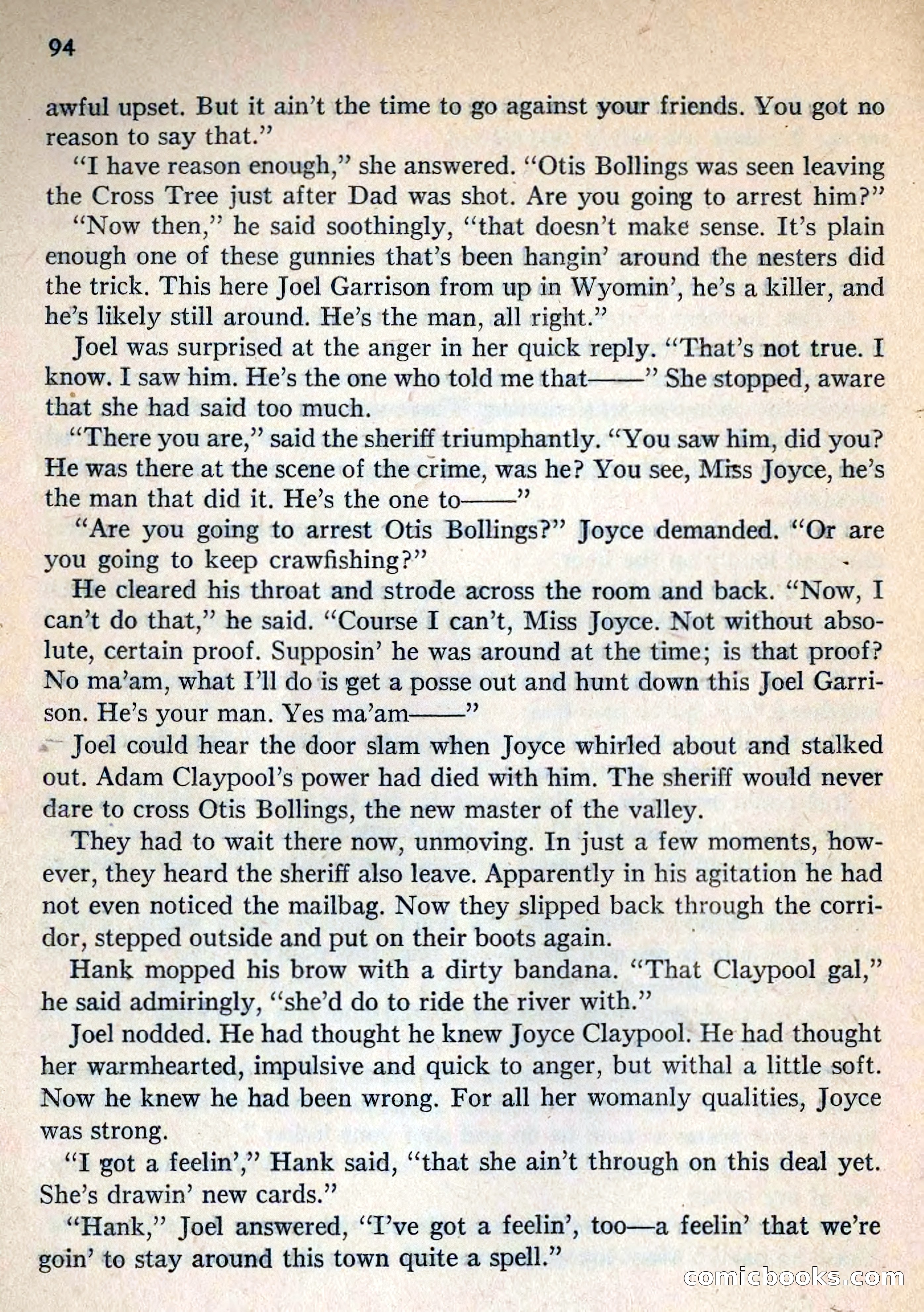 Fighting Western Novel No. 2: Under The Mesa Rim — page 96 of 133