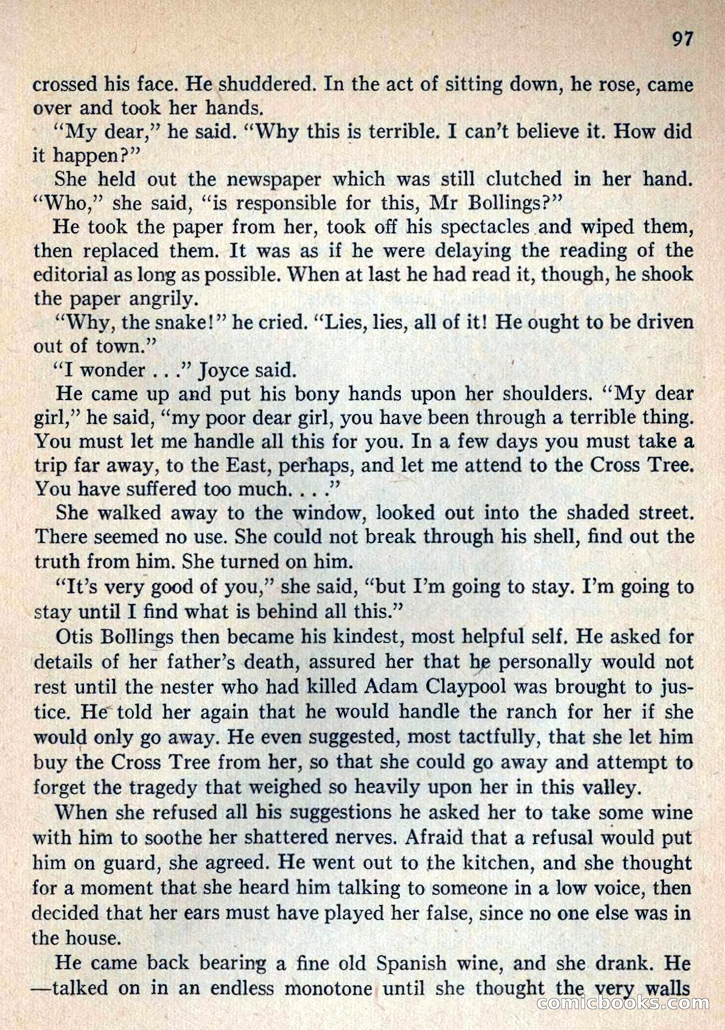 Fighting Western Novel No. 2: Under The Mesa Rim — page 99 of 133