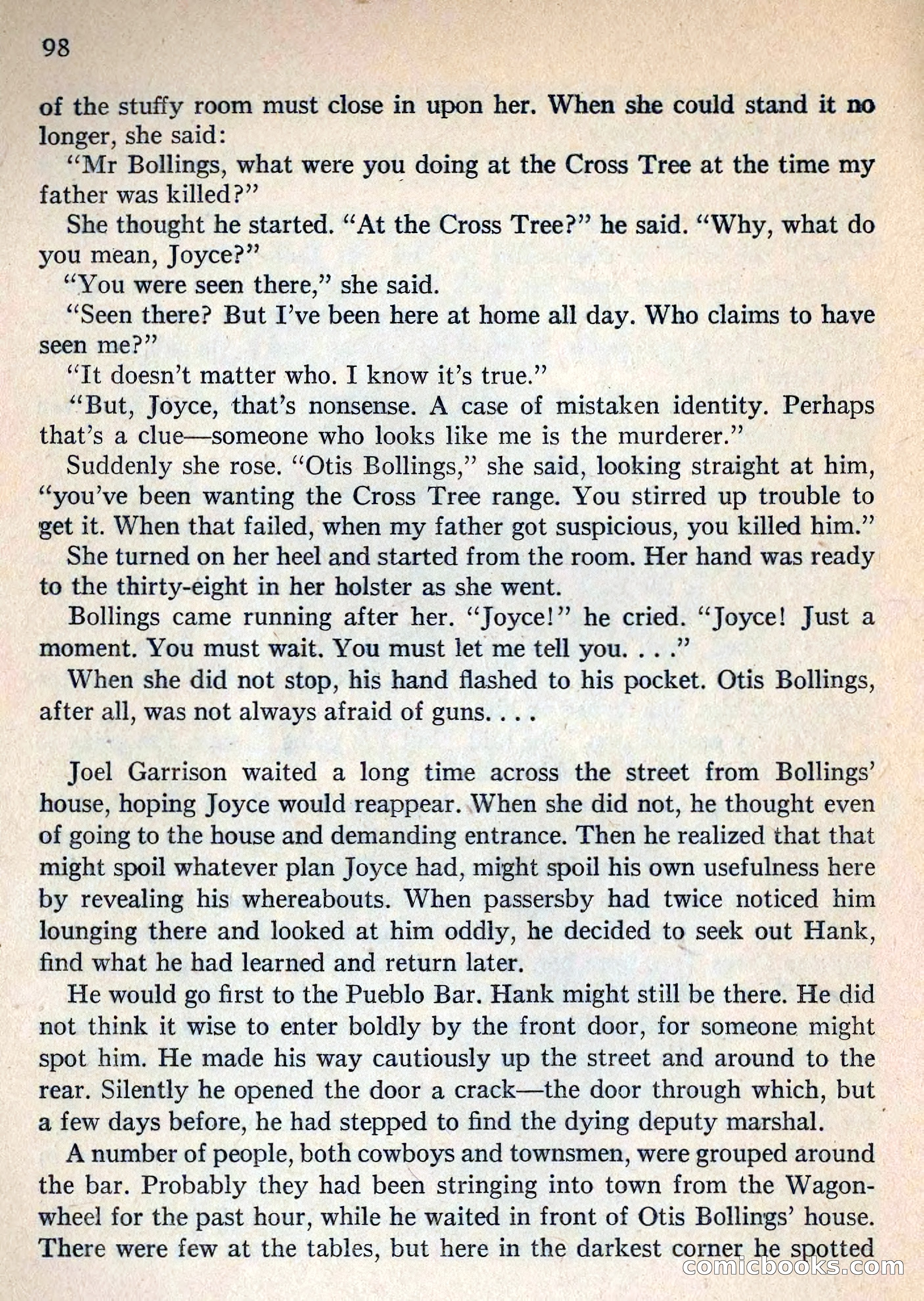 Fighting Western Novel No. 2: Under The Mesa Rim — page 100 of 133