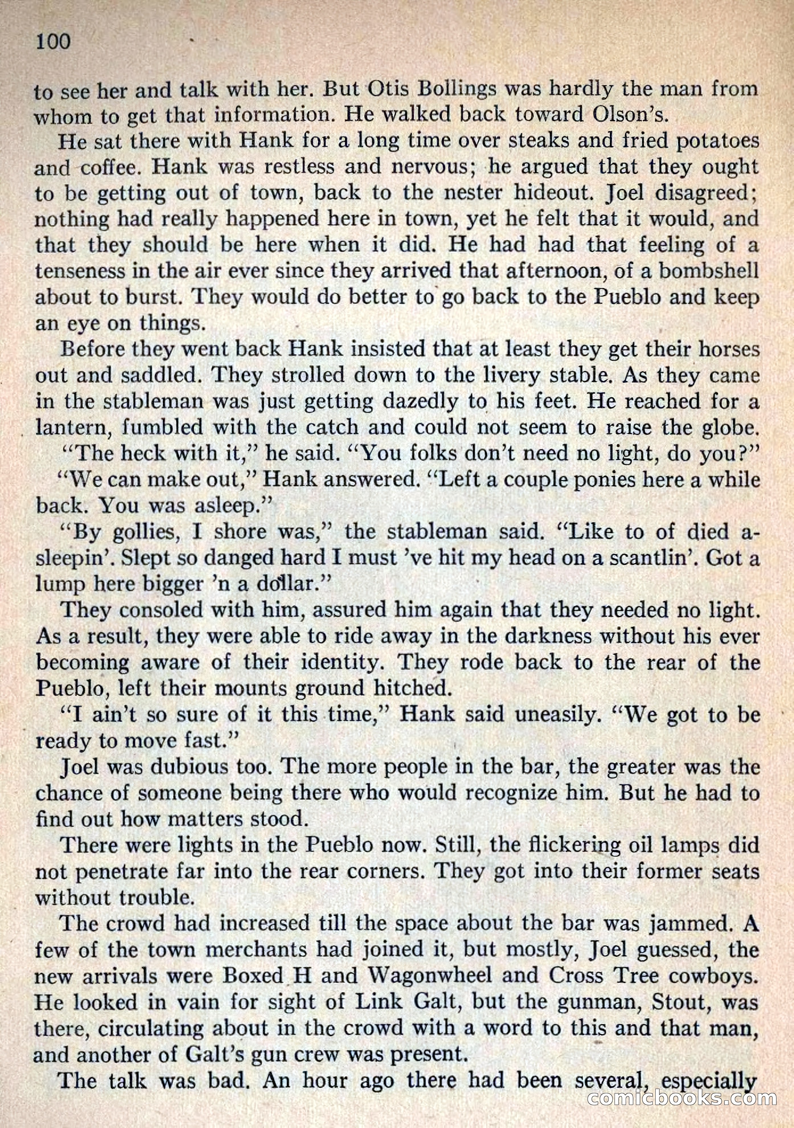 Fighting Western Novel No. 2: Under The Mesa Rim — page 102 of 133