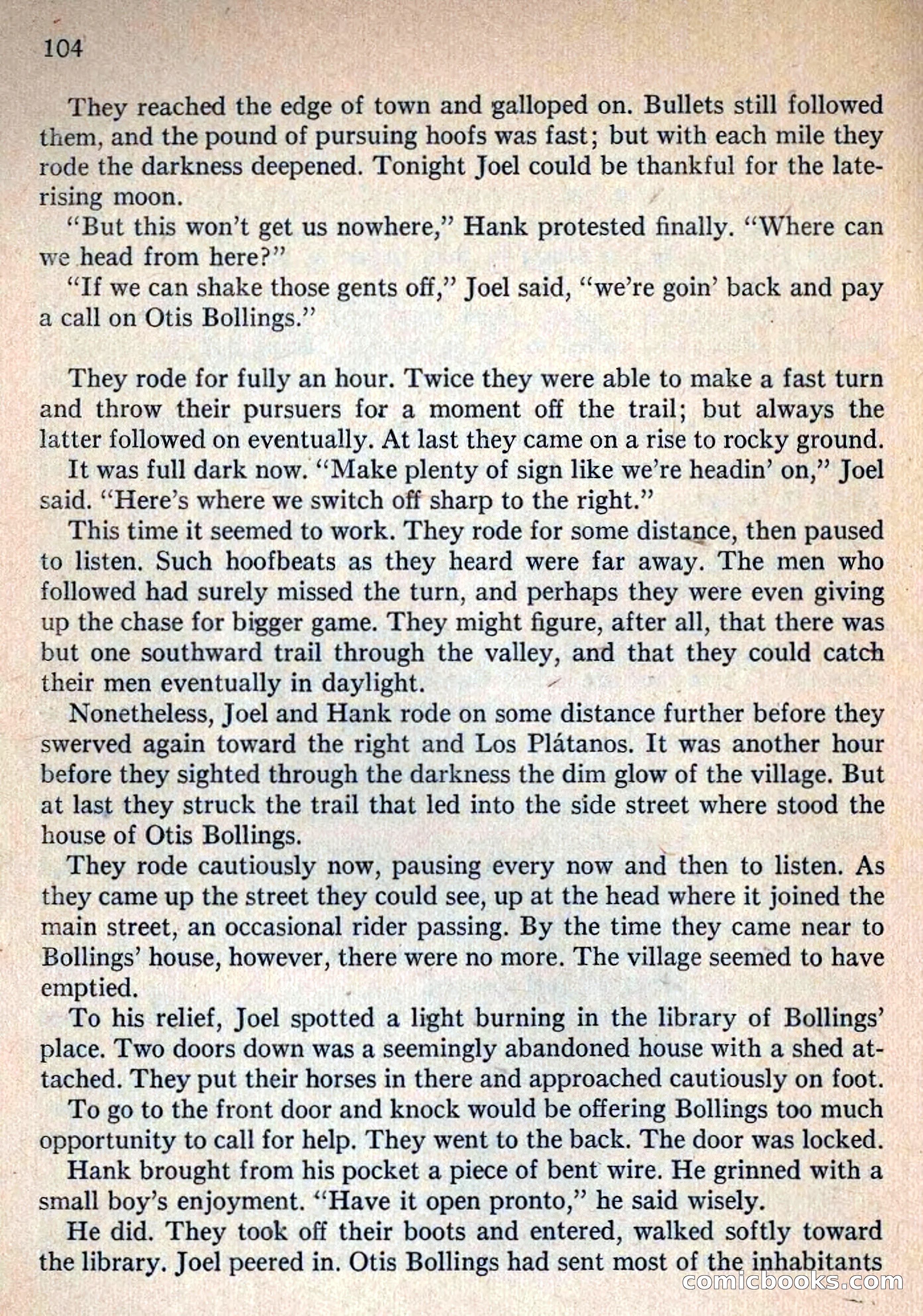 Fighting Western Novel No. 2: Under The Mesa Rim — page 106 of 133