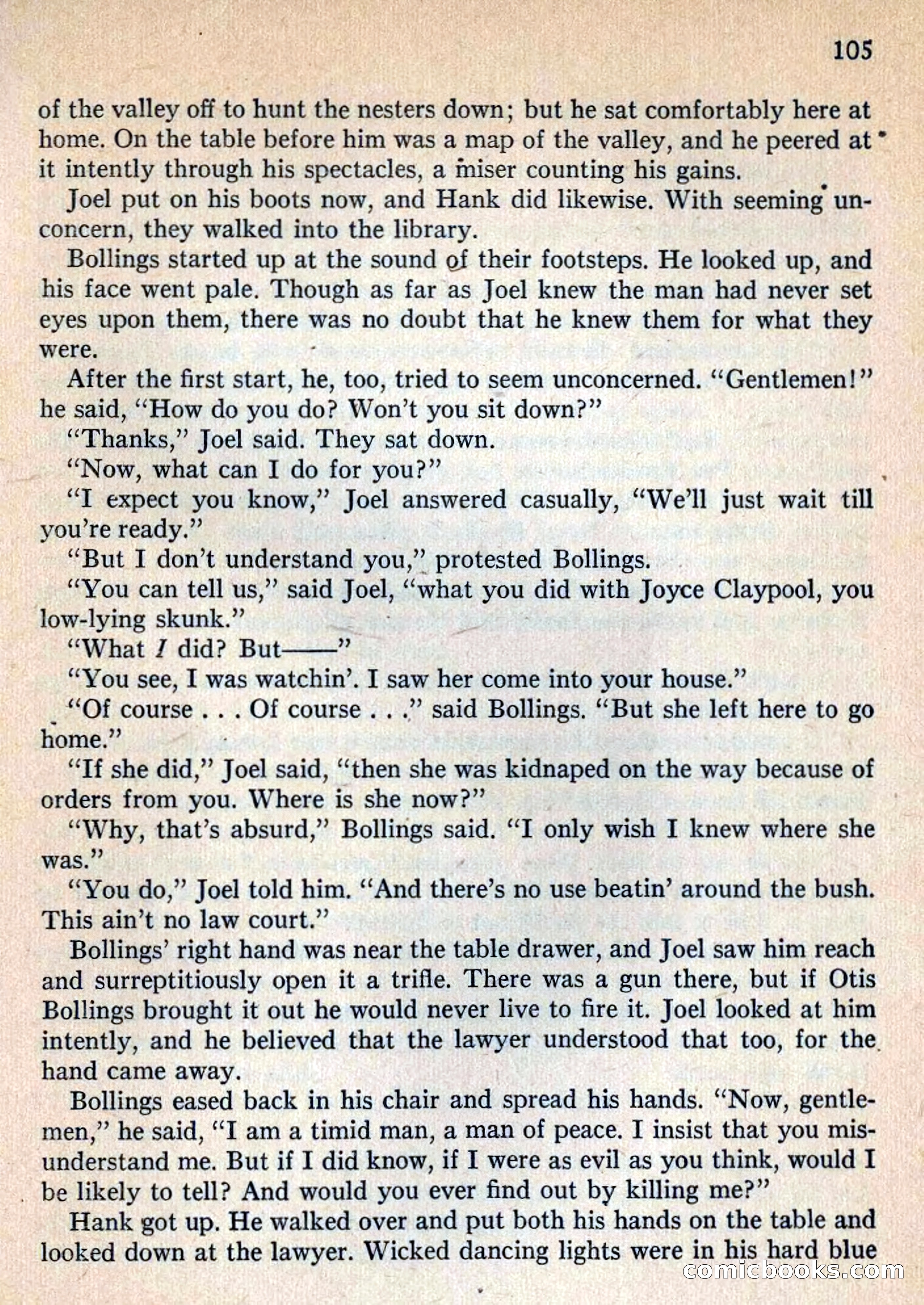 Fighting Western Novel No. 2: Under The Mesa Rim — page 107 of 133