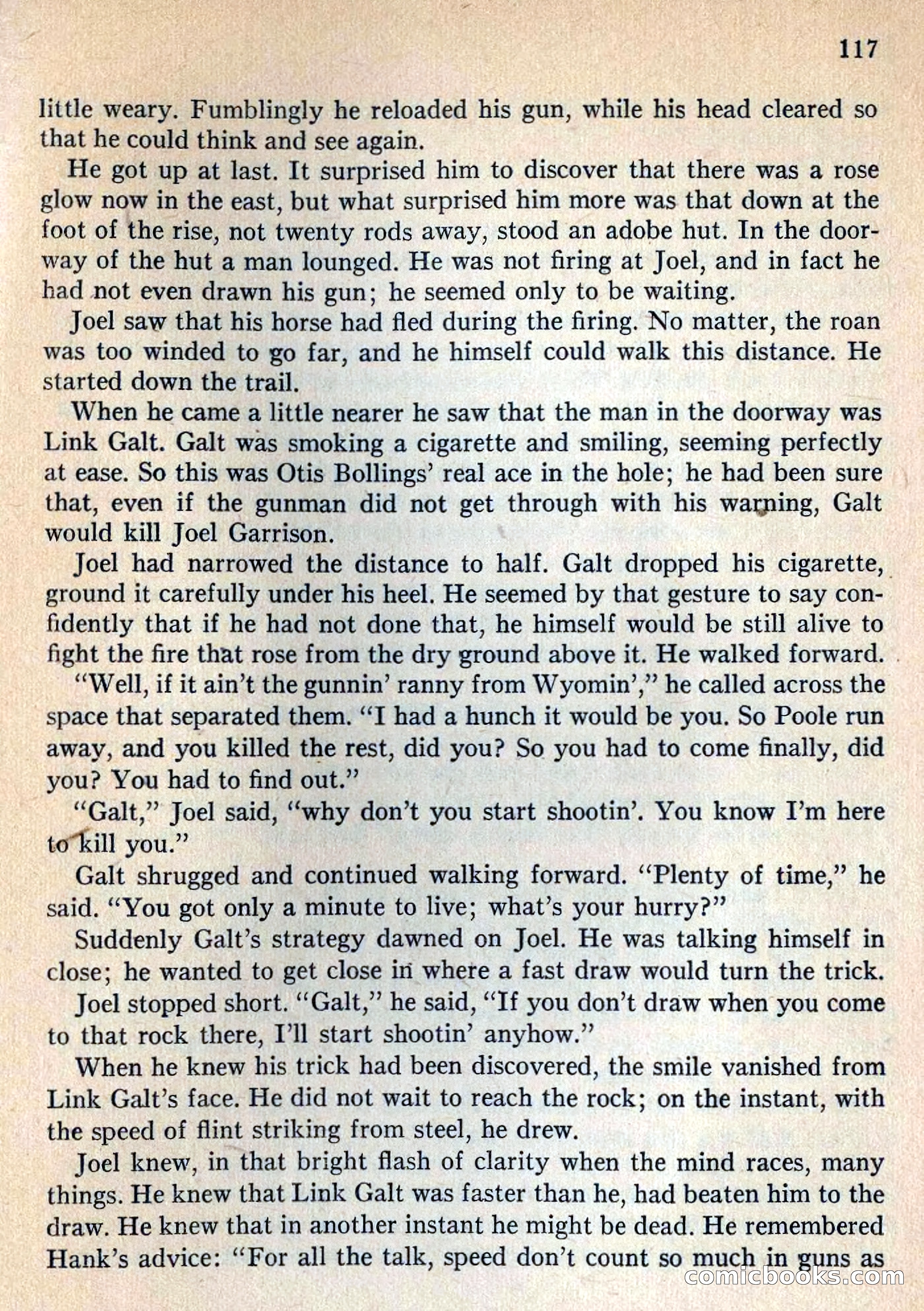 Fighting Western Novel No. 2: Under The Mesa Rim — page 119 of 133