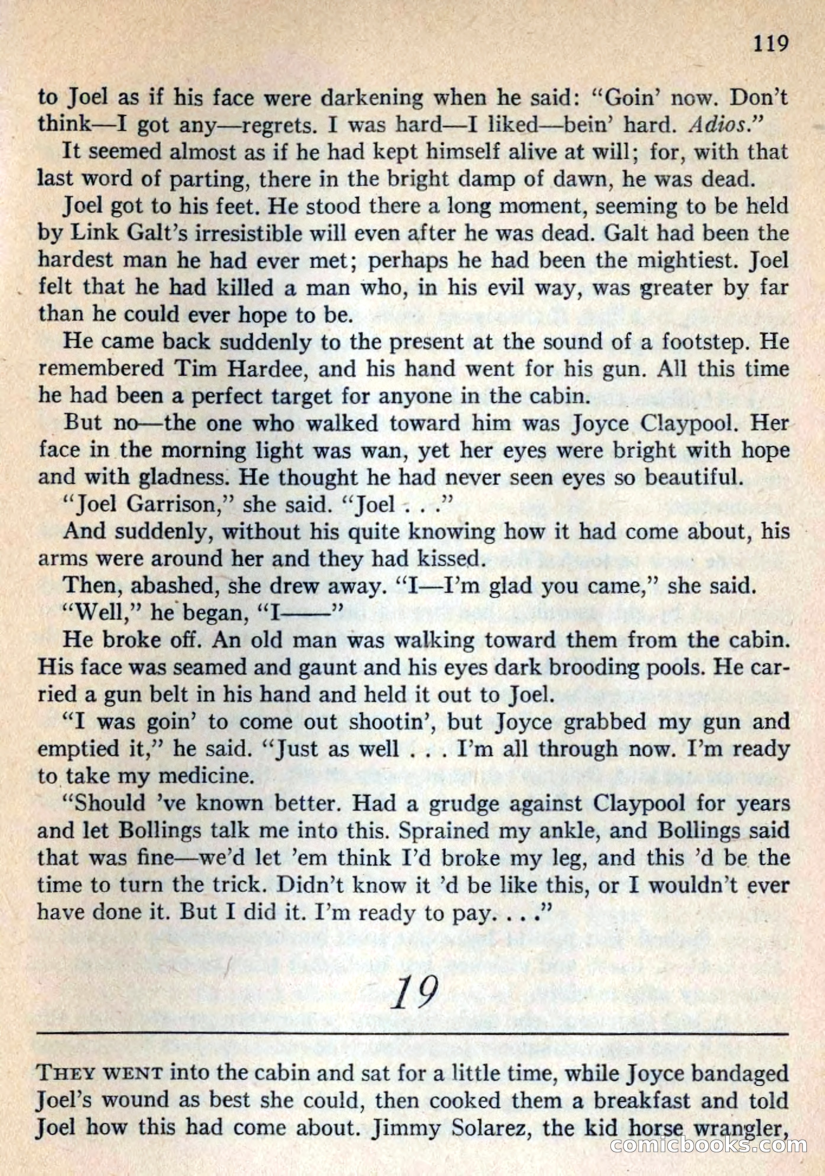Fighting Western Novel No. 2: Under The Mesa Rim — page 121 of 133