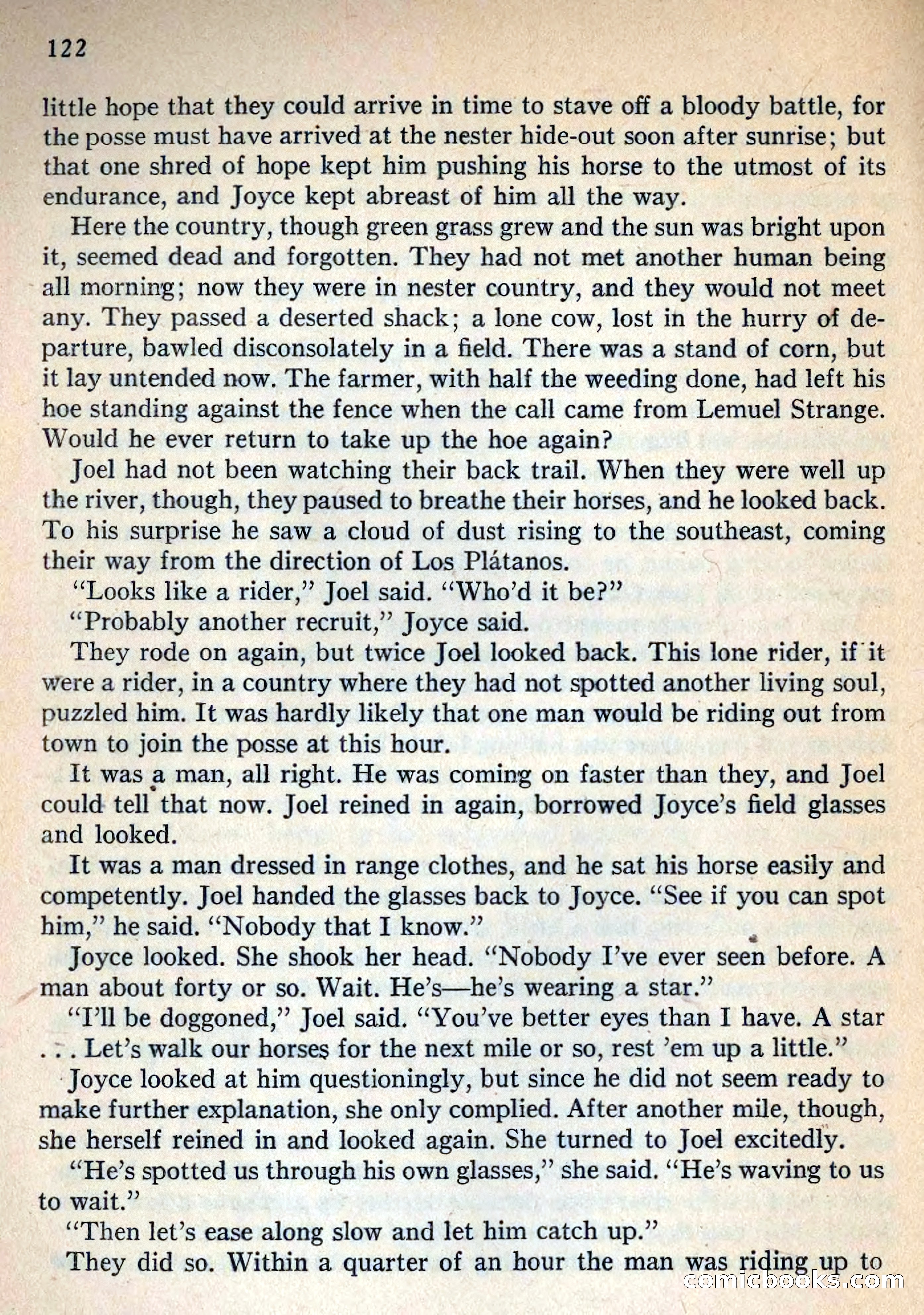 Fighting Western Novel No. 2: Under The Mesa Rim — page 124 of 133