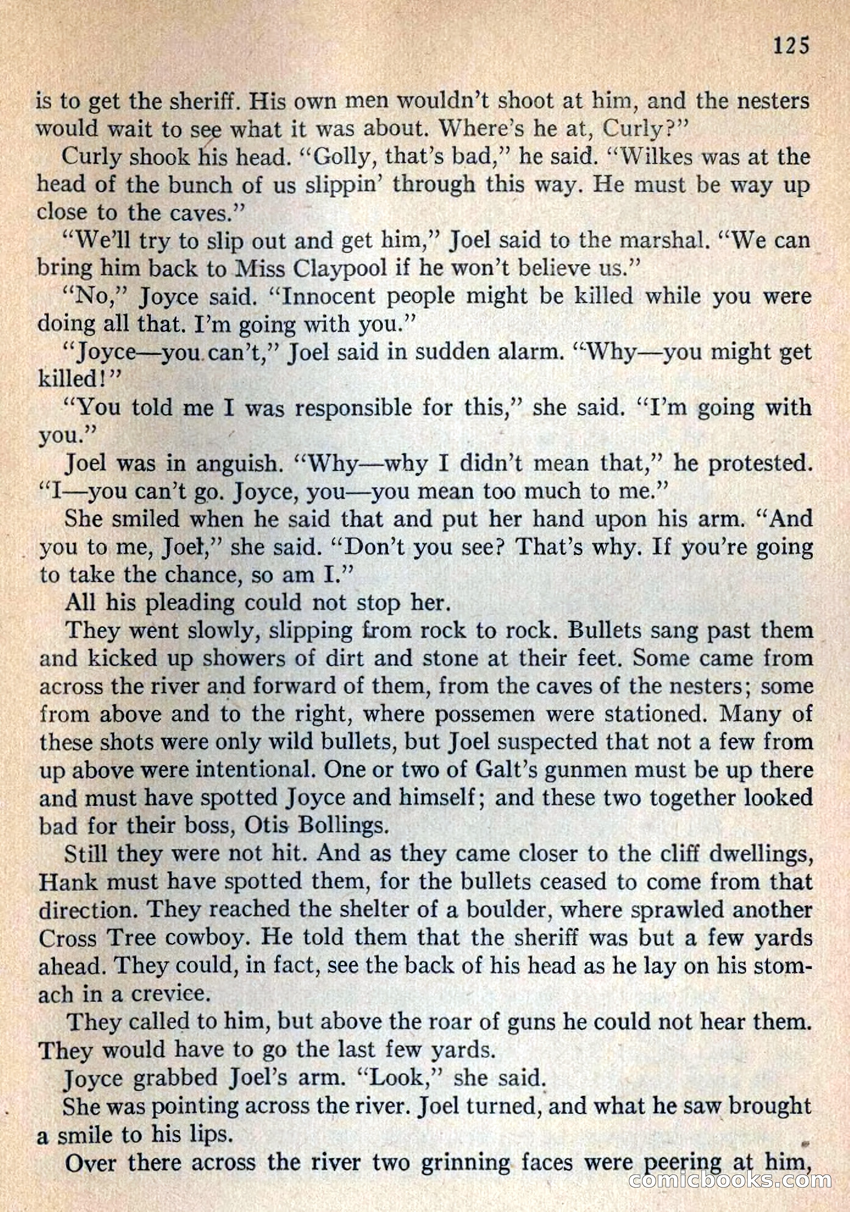 Fighting Western Novel No. 2: Under The Mesa Rim — page 127 of 133