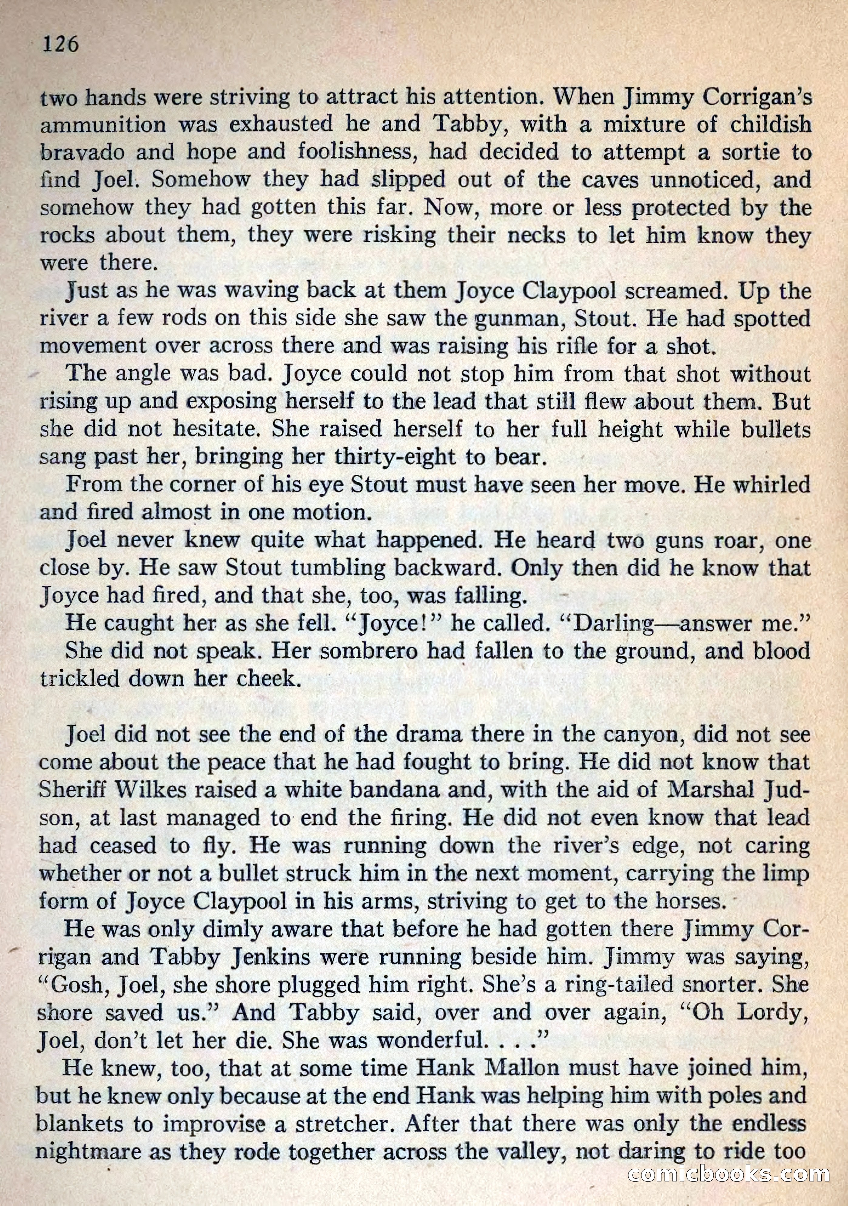 Fighting Western Novel No. 2: Under The Mesa Rim — page 128 of 133