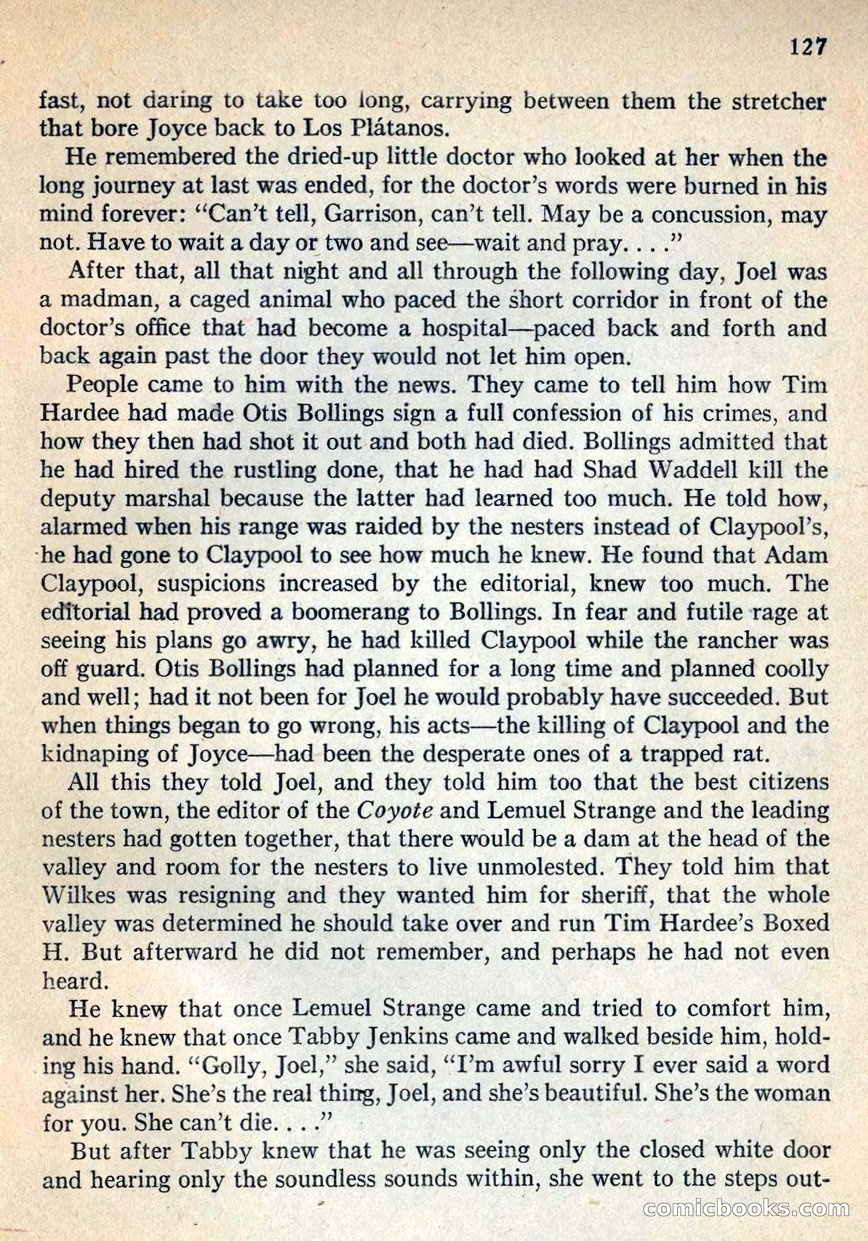 Fighting Western Novel No. 2: Under The Mesa Rim — page 129 of 133