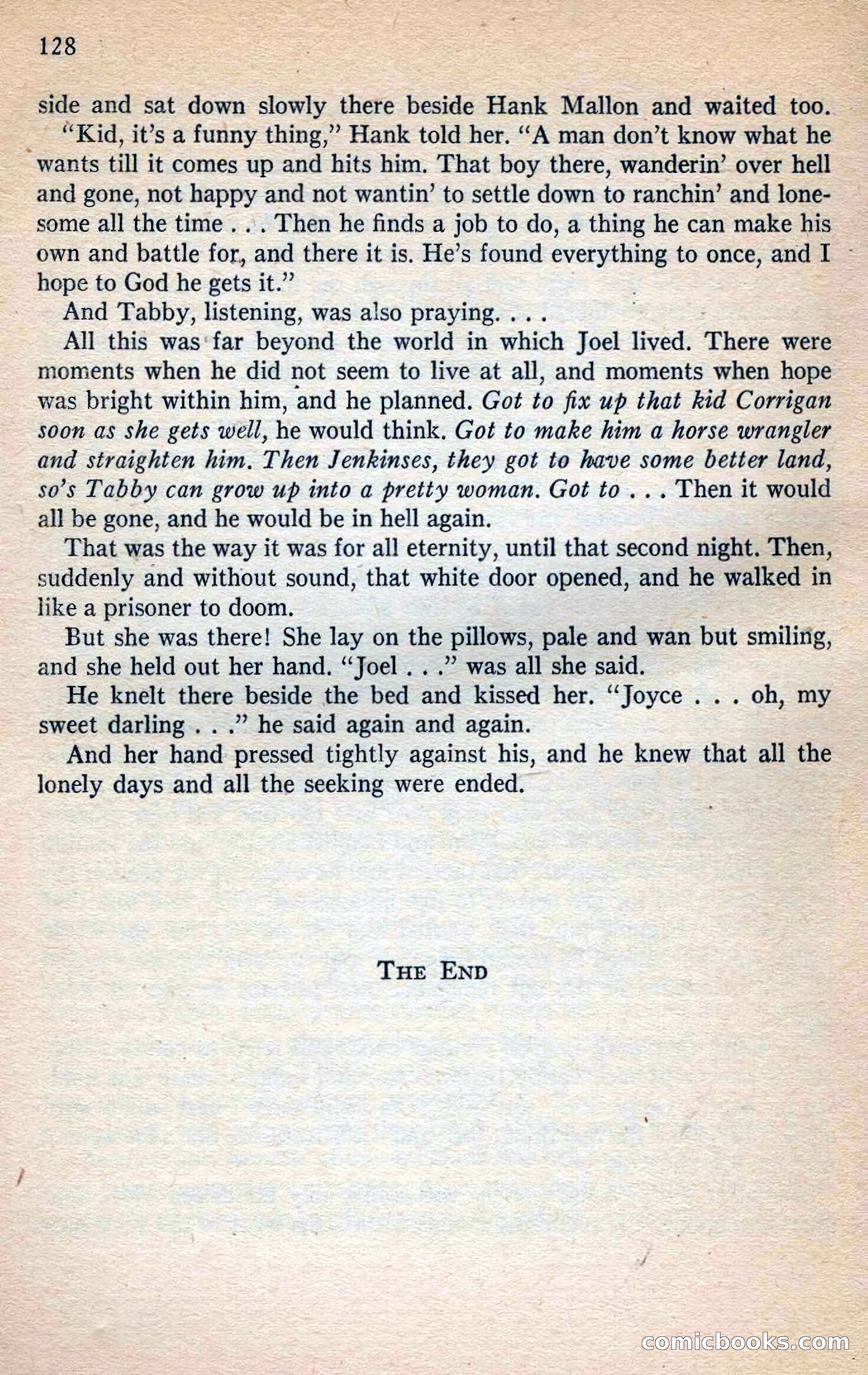 Fighting Western Novel No. 2: Under The Mesa Rim — page 130 of 133
