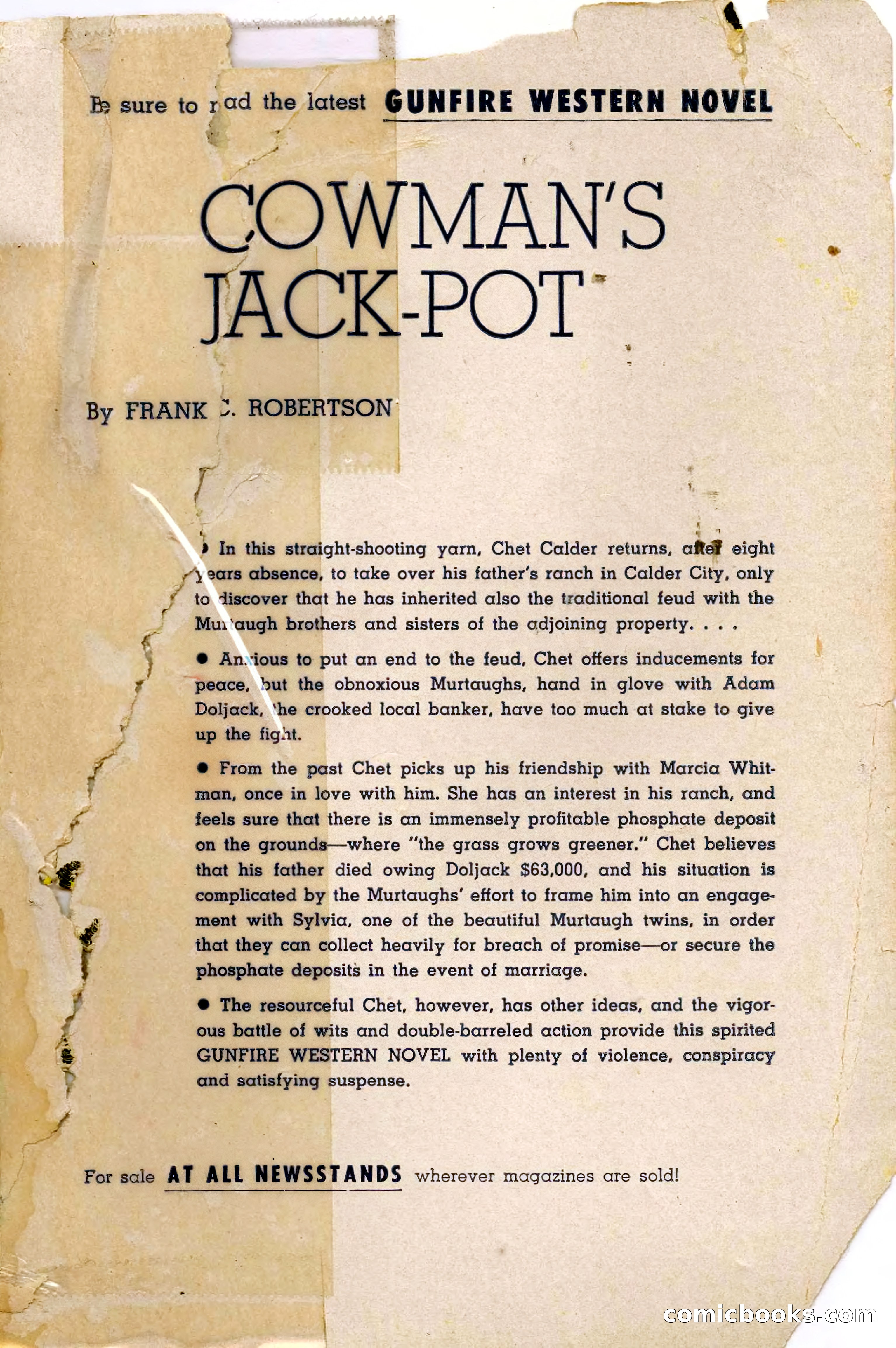 Fighting Western Novel No. 2: Under The Mesa Rim — page 131 of 133