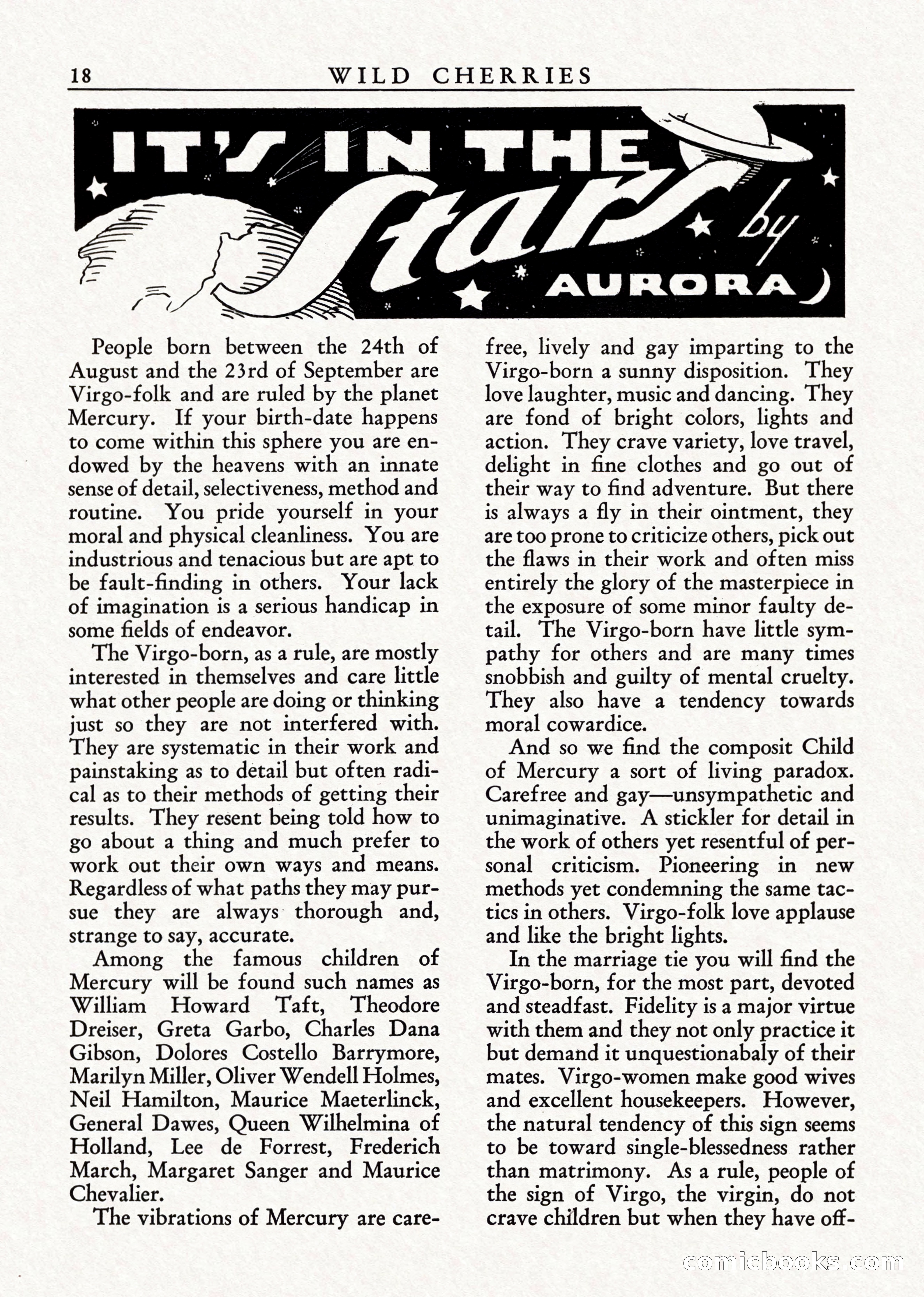 Wild Cherries, Vol. 1, No. 2 — page 20 of 68