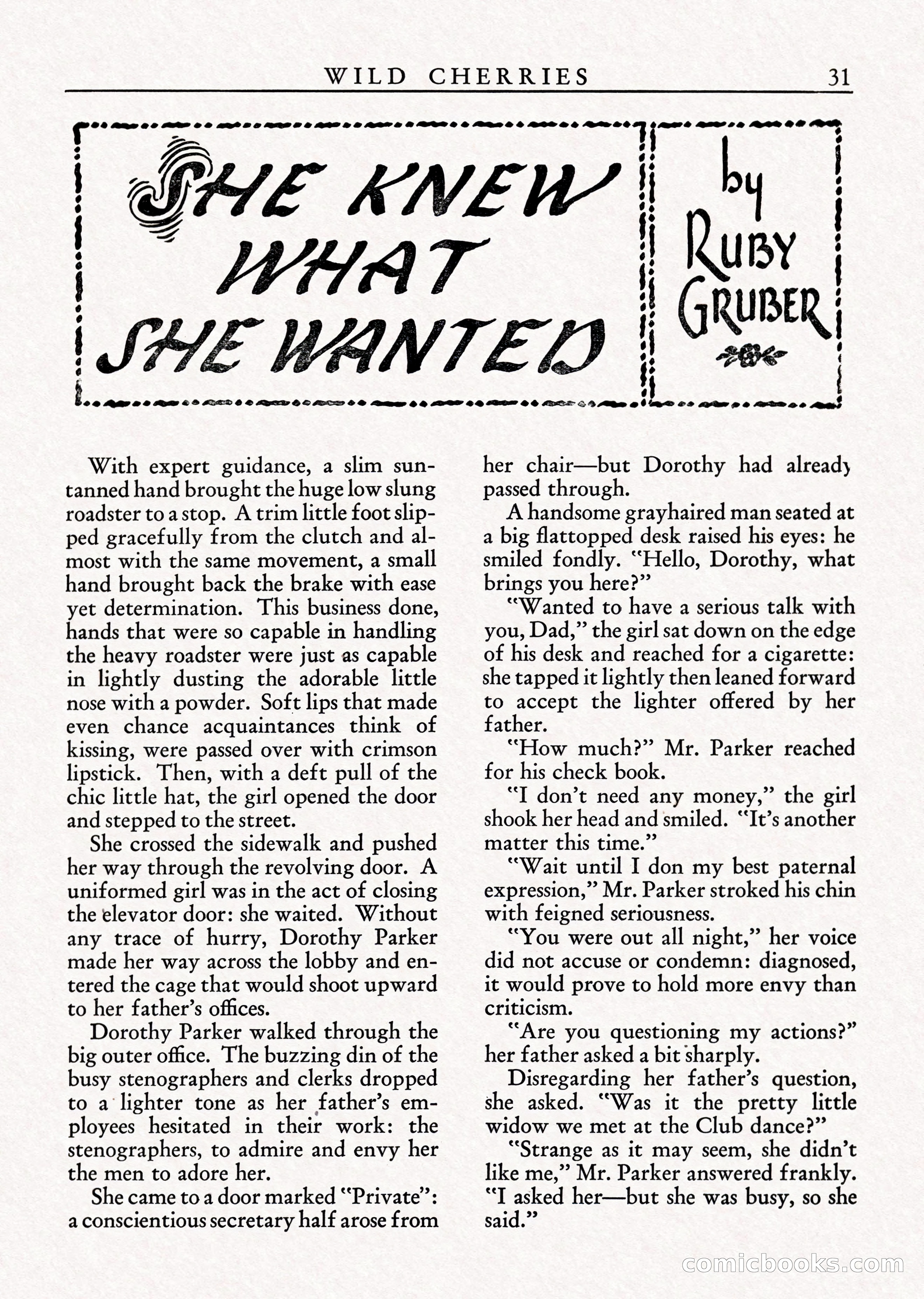 Wild Cherries, Vol. 1, No. 2 — page 33 of 68