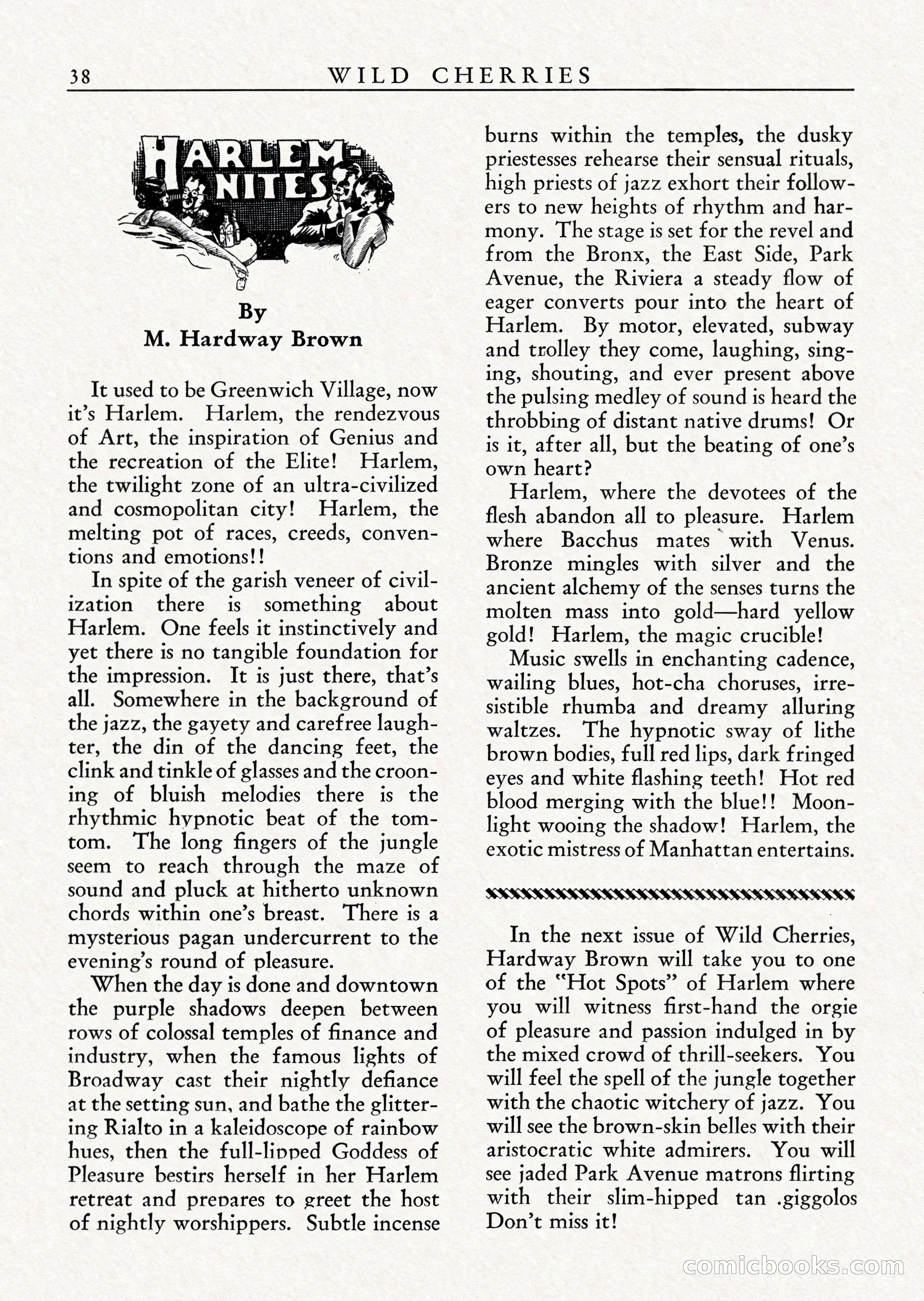 Wild Cherries, Vol. 1, No. 2 — page 40 of 68