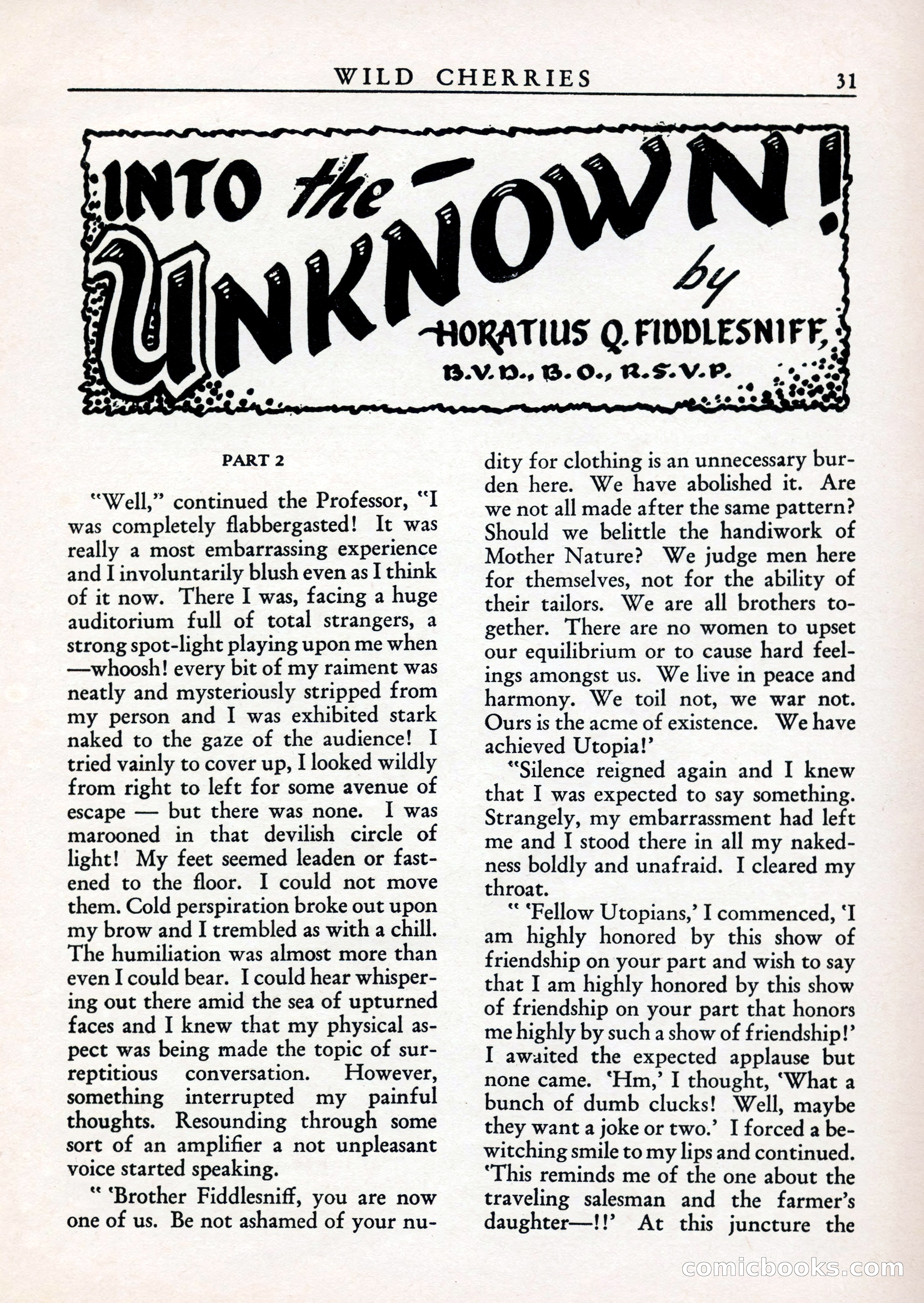 Wild Cherries, Vol. 1, No. 3 — page 33 of 68