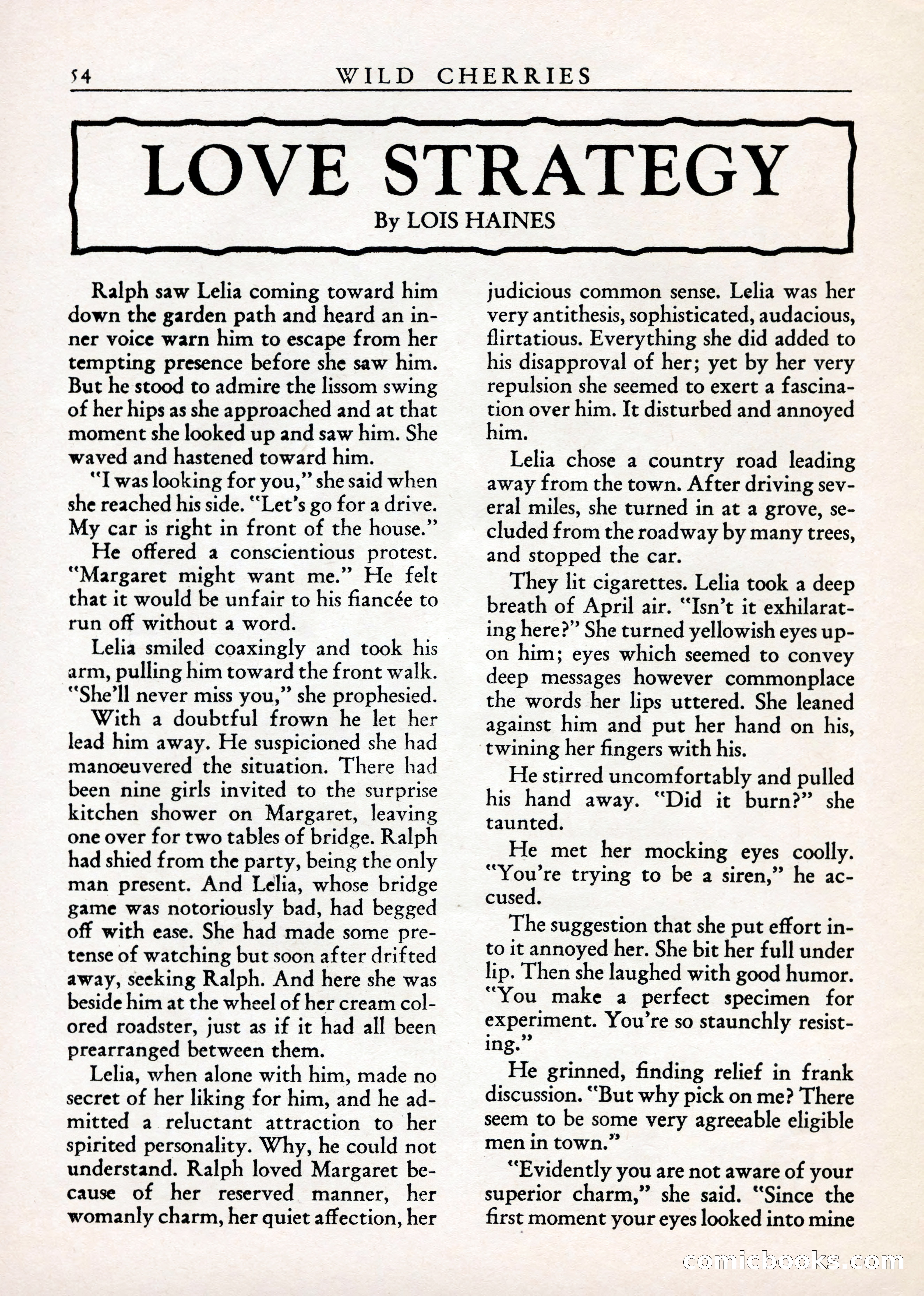 Wild Cherries, Vol. 1, No. 3 — page 56 of 68