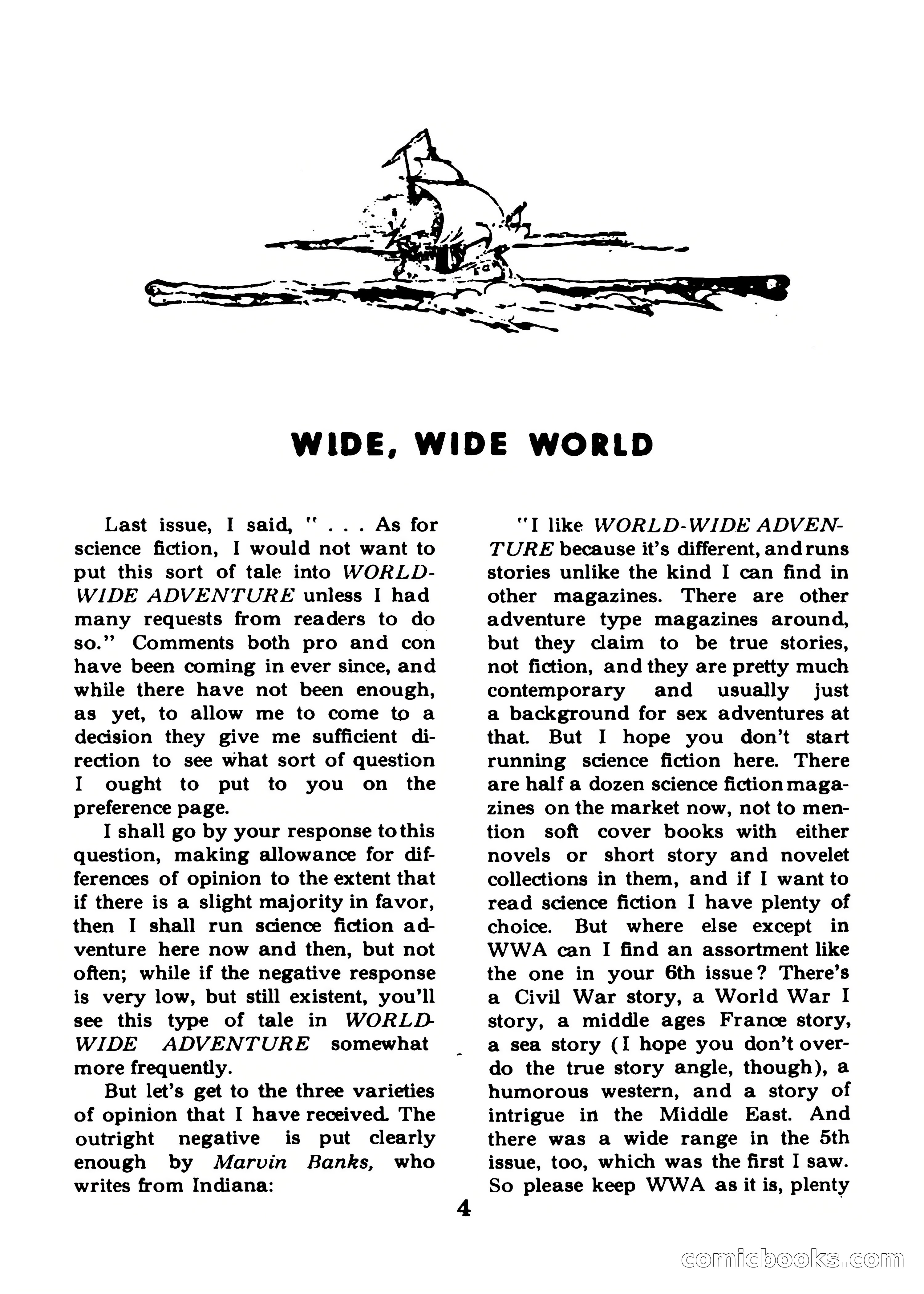World Wide Adventure No. 7 — page 4 of 132
