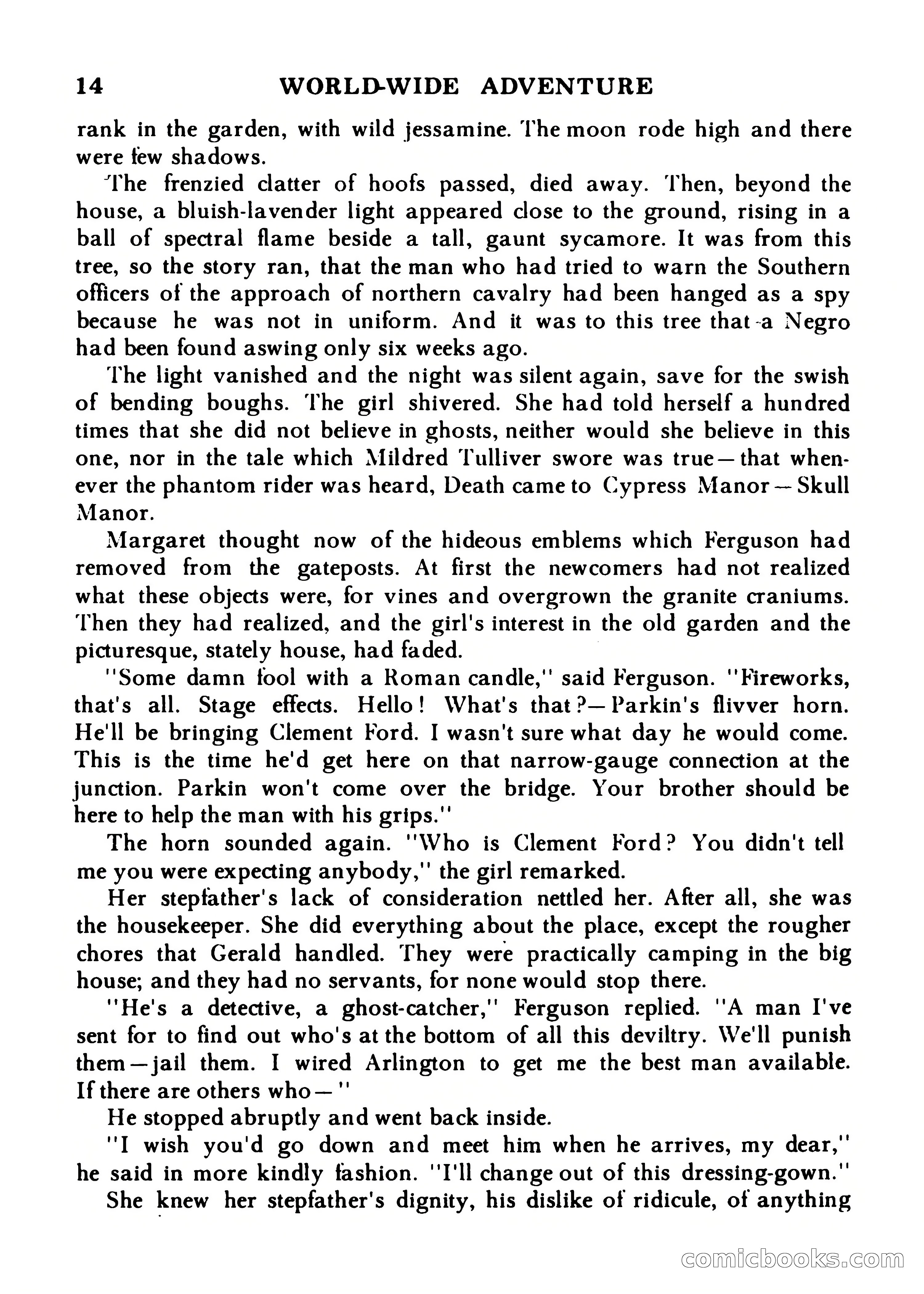 World Wide Adventure No. 7 — page 14 of 132