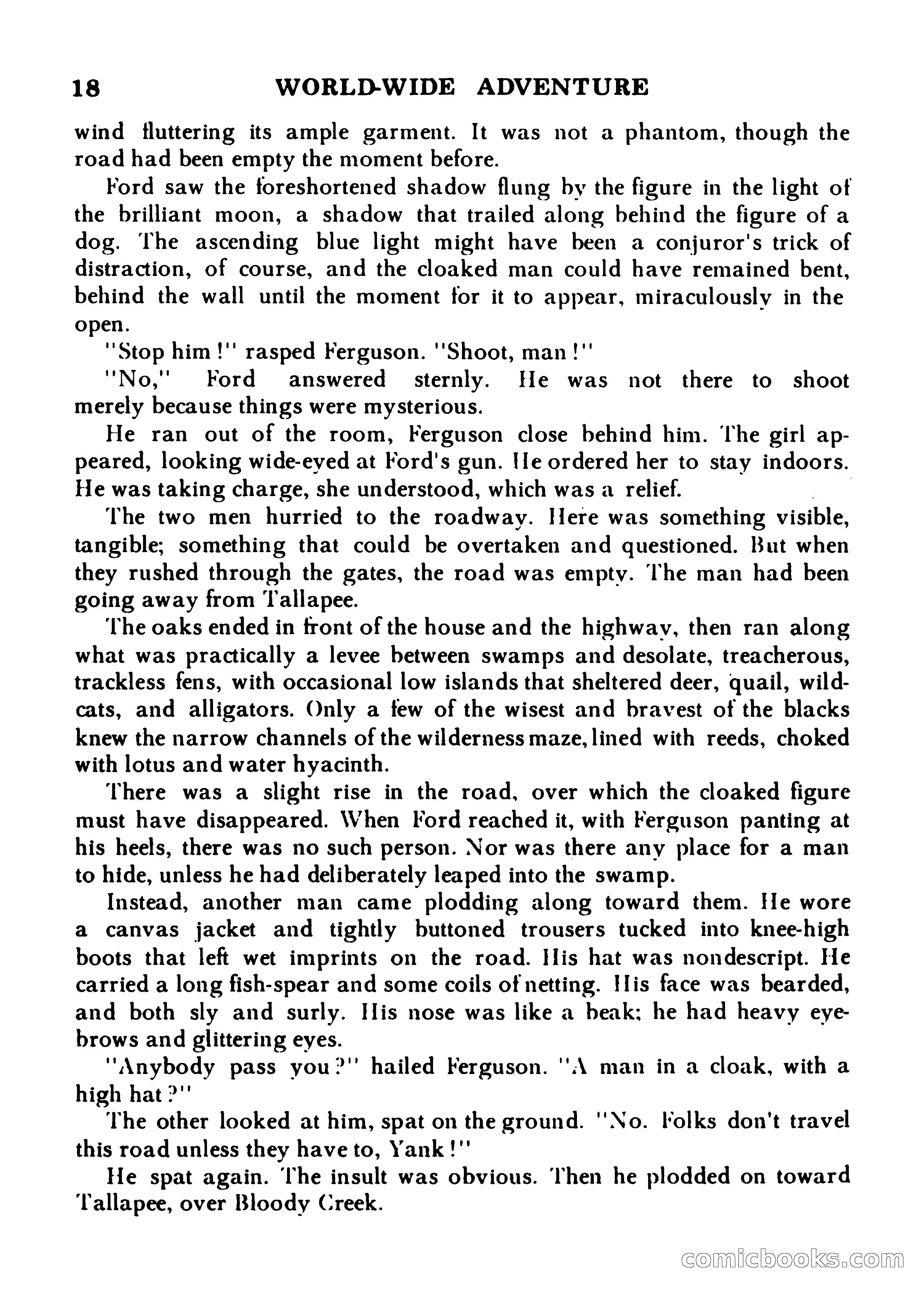 World Wide Adventure No. 7 — page 18 of 132