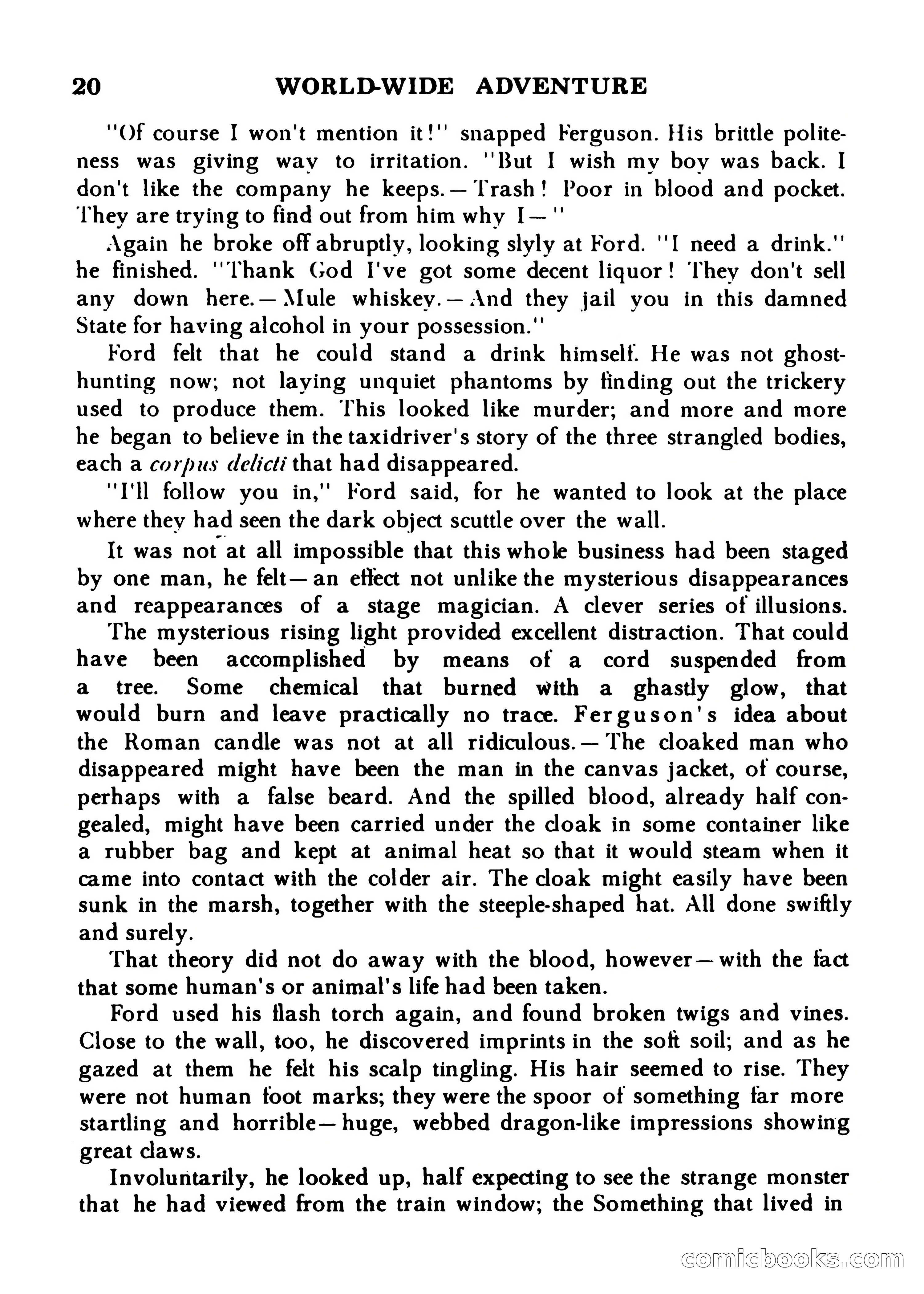 World Wide Adventure No. 7 — page 20 of 132