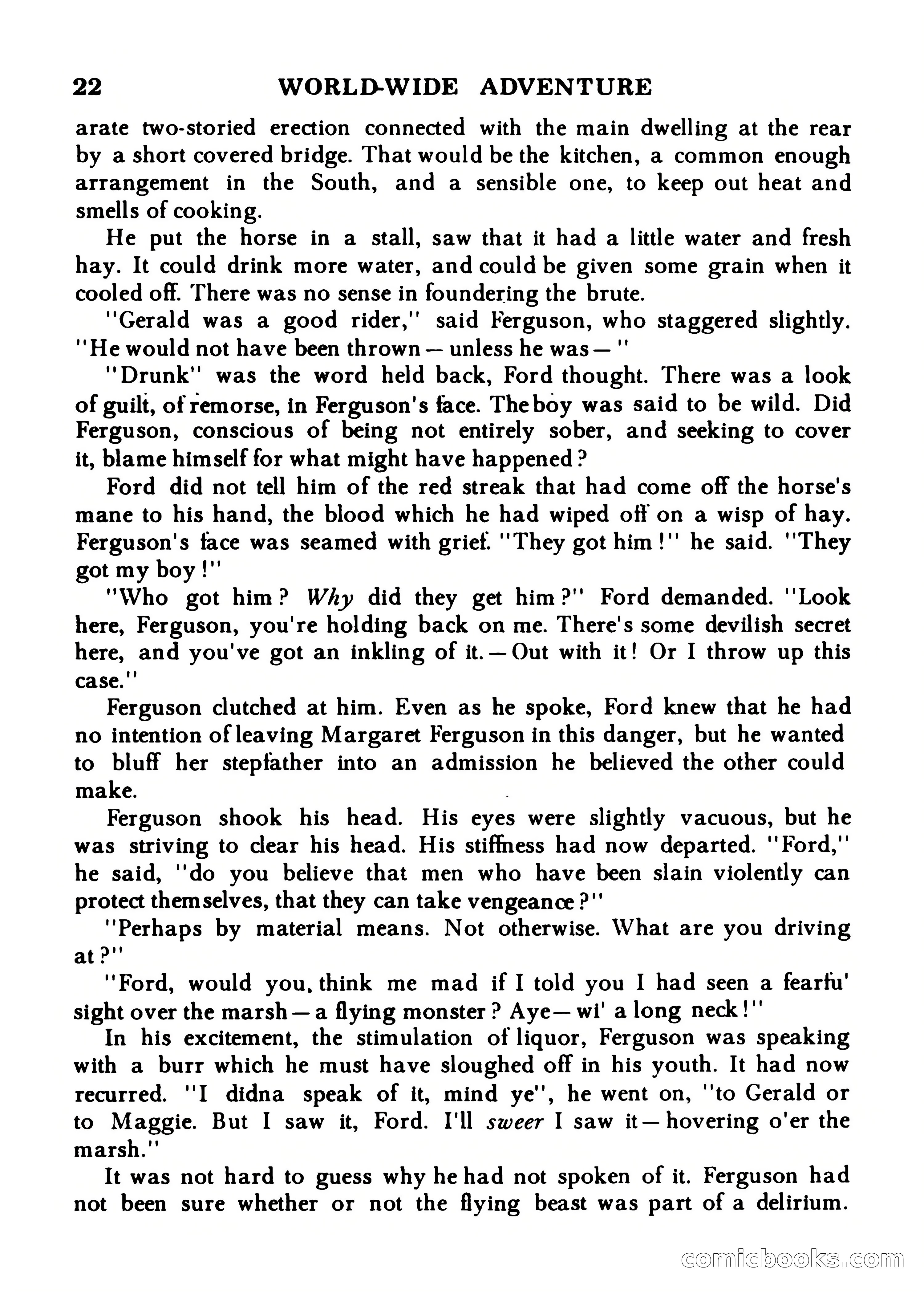World Wide Adventure No. 7 — page 22 of 132