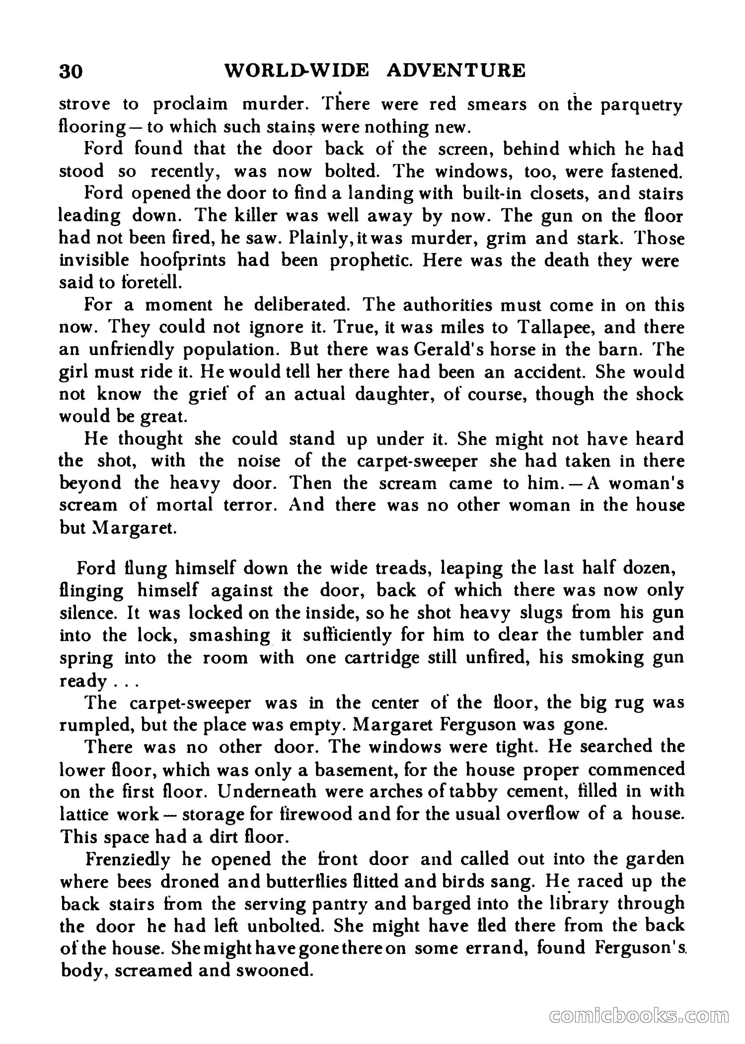 World Wide Adventure No. 7 — page 30 of 132
