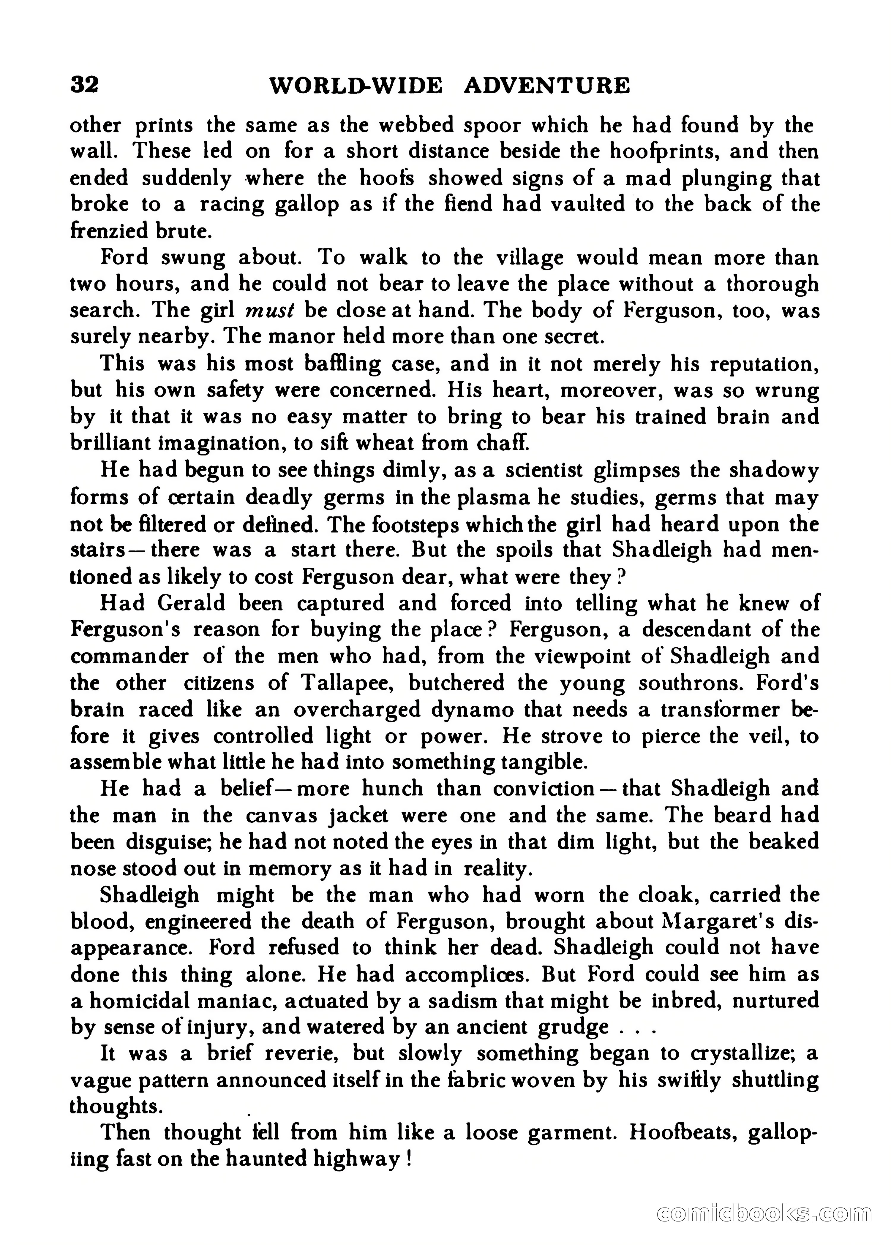 World Wide Adventure No. 7 — page 32 of 132