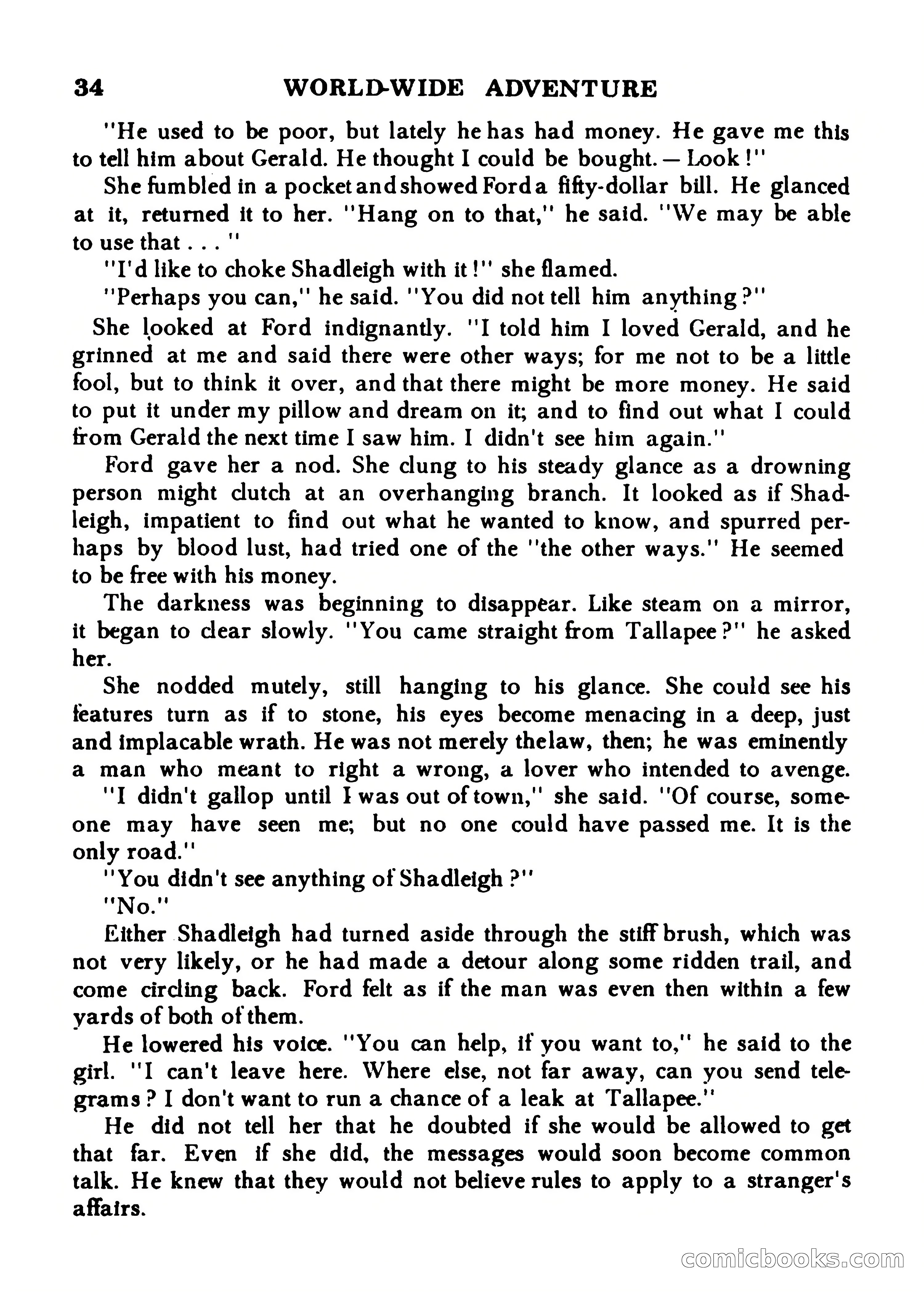 World Wide Adventure No. 7 — page 34 of 132