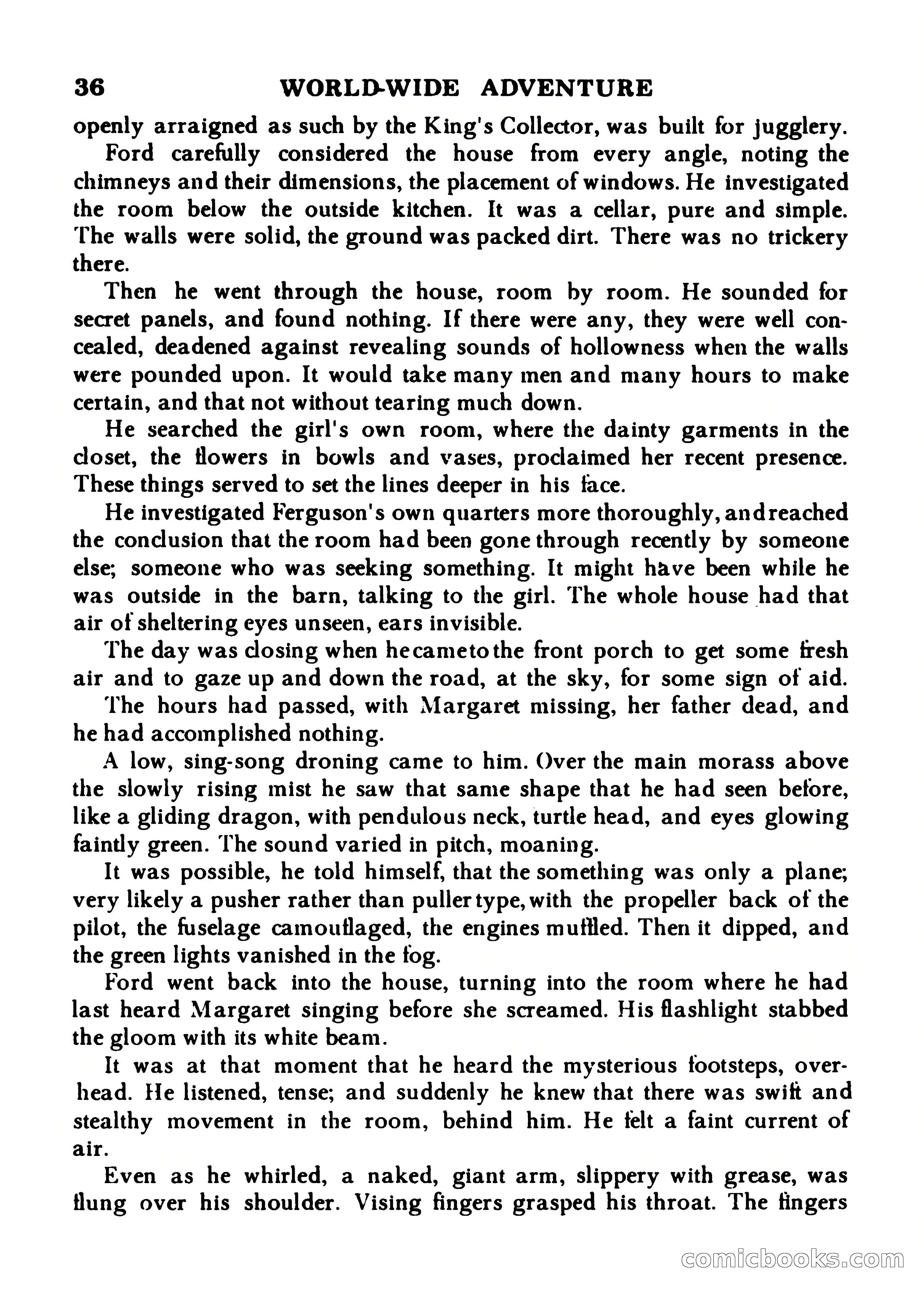World Wide Adventure No. 7 — page 36 of 132
