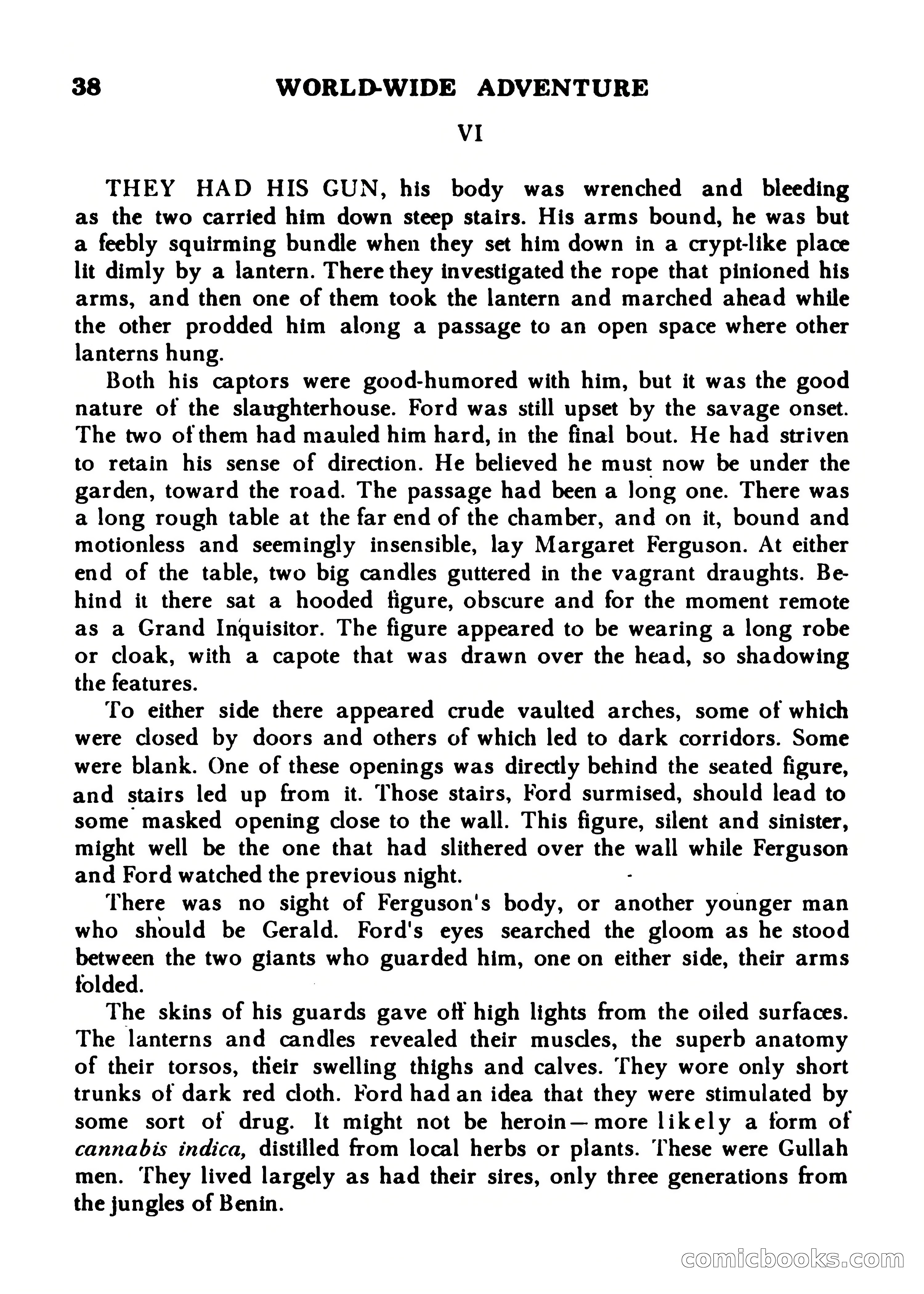 World Wide Adventure No. 7 — page 38 of 132