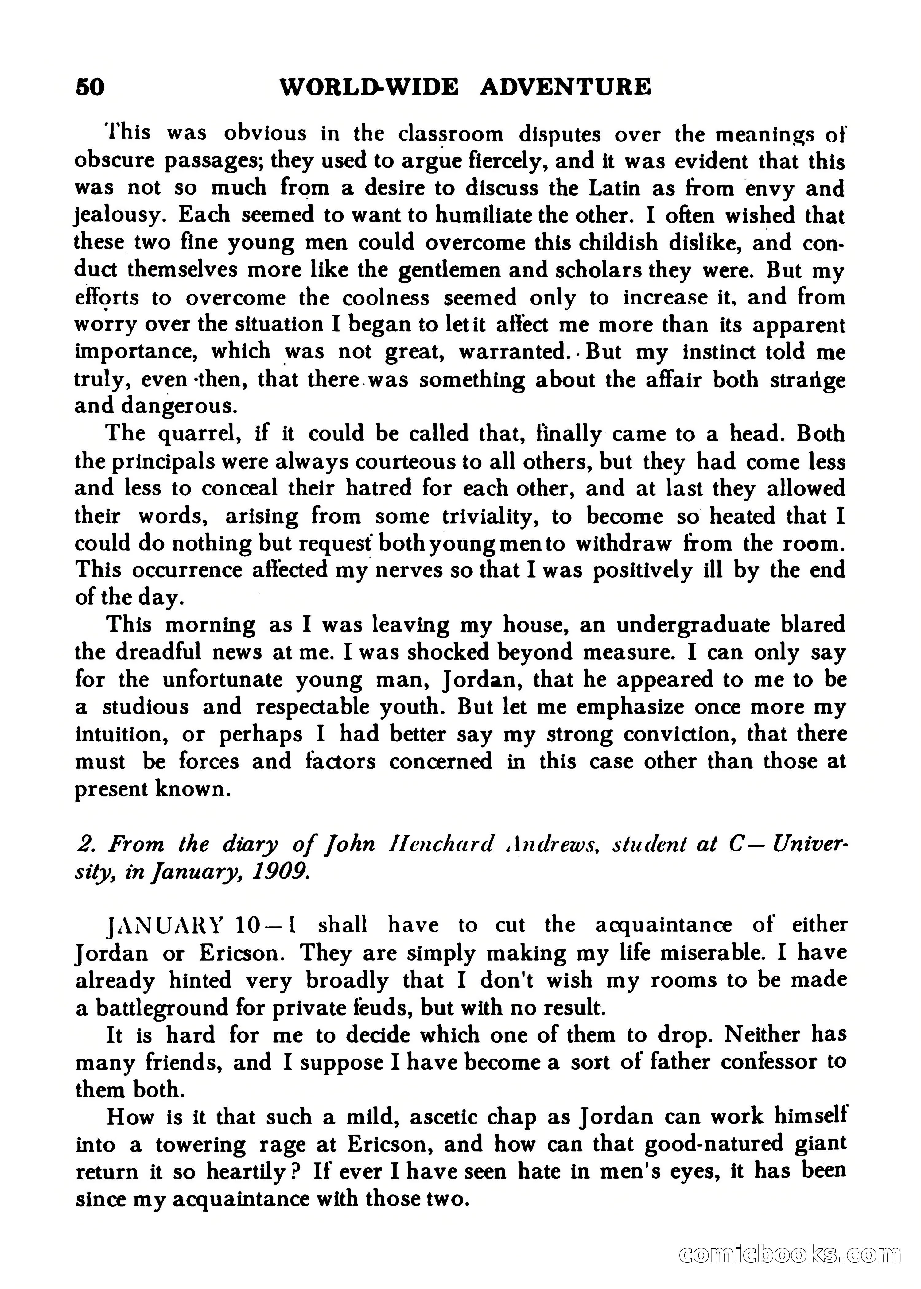 World Wide Adventure No. 7 — page 50 of 132